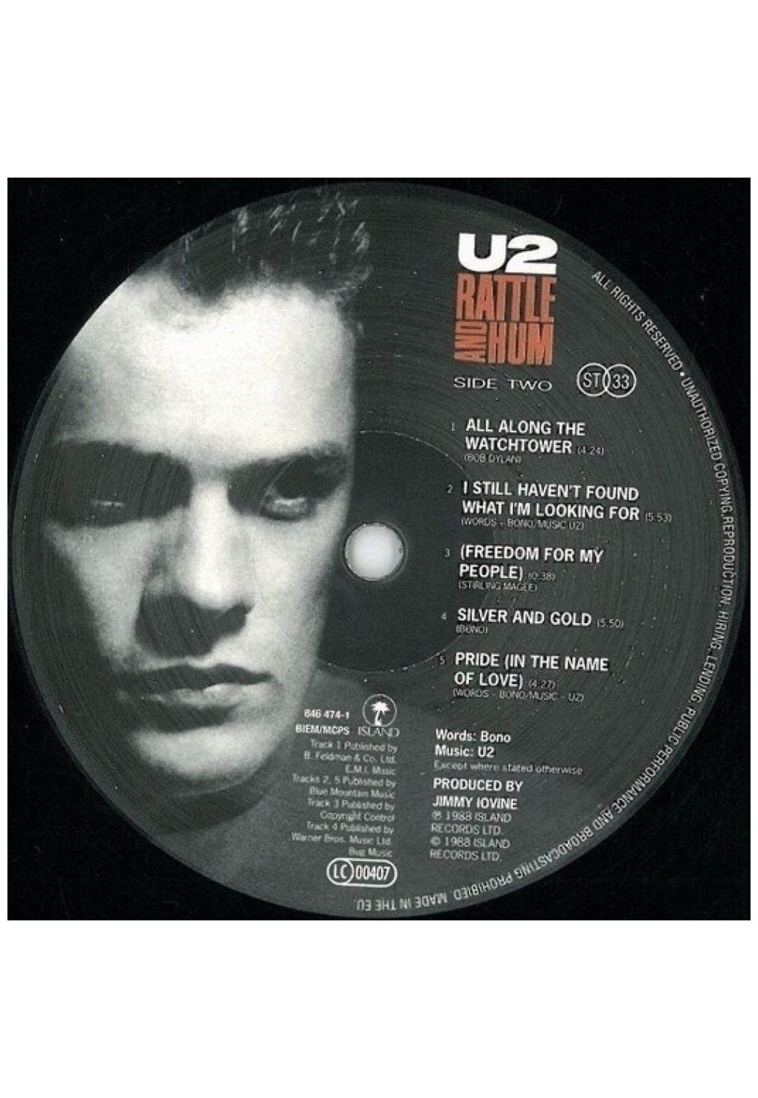 U2 - RATTLE & HUM (ORIGINAL ARTWORK)(2LP) | VINILO-5
