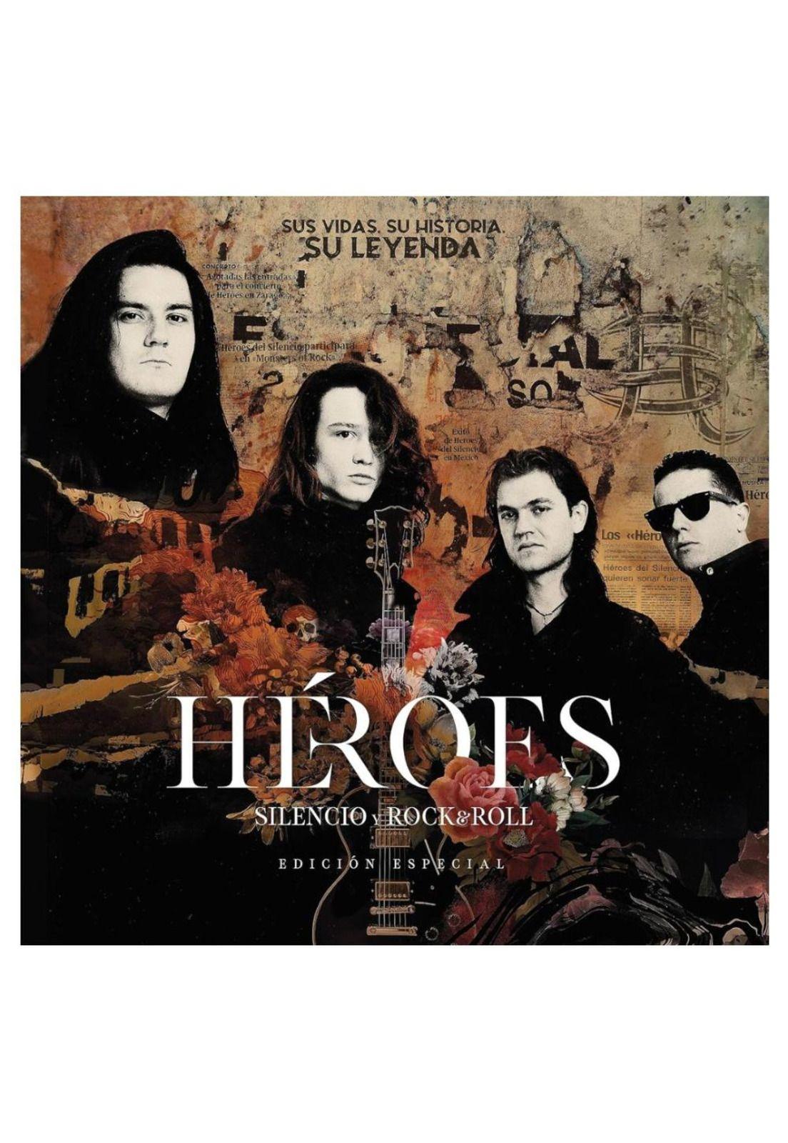 HEROES DEL SILENCIO - SILENCIO Y ROCK & ROLL (2LP+2CD)|VINILO-0