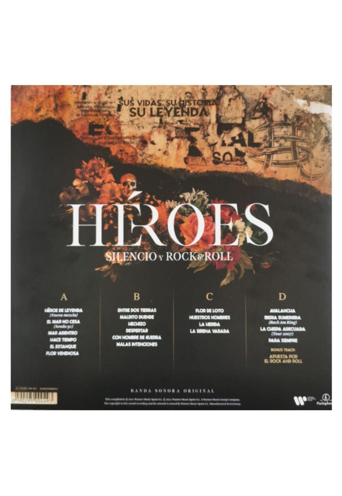 HEROES DEL SILENCIO - SILENCIO Y ROCK & ROLL (2LP+2CD)|VINILO-1