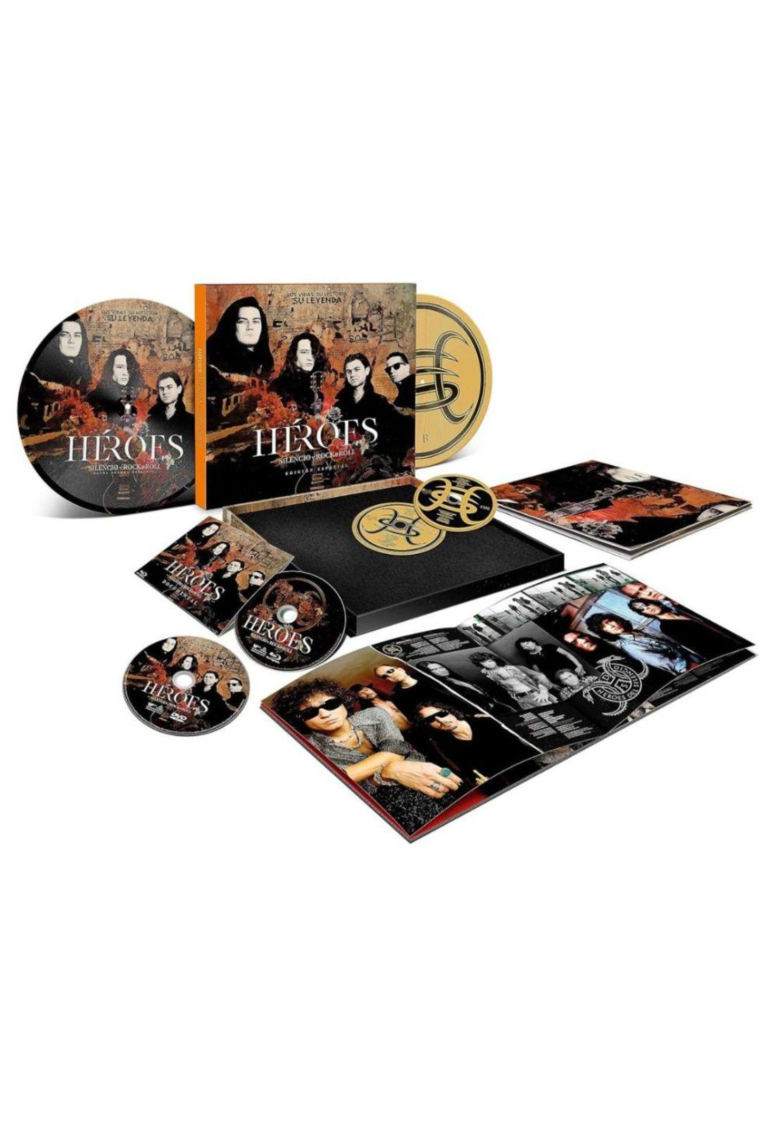 HEROES DEL SILENCIO - SILENCIO Y ROCK & ROLL (2LP+2CD)|VINILO-2