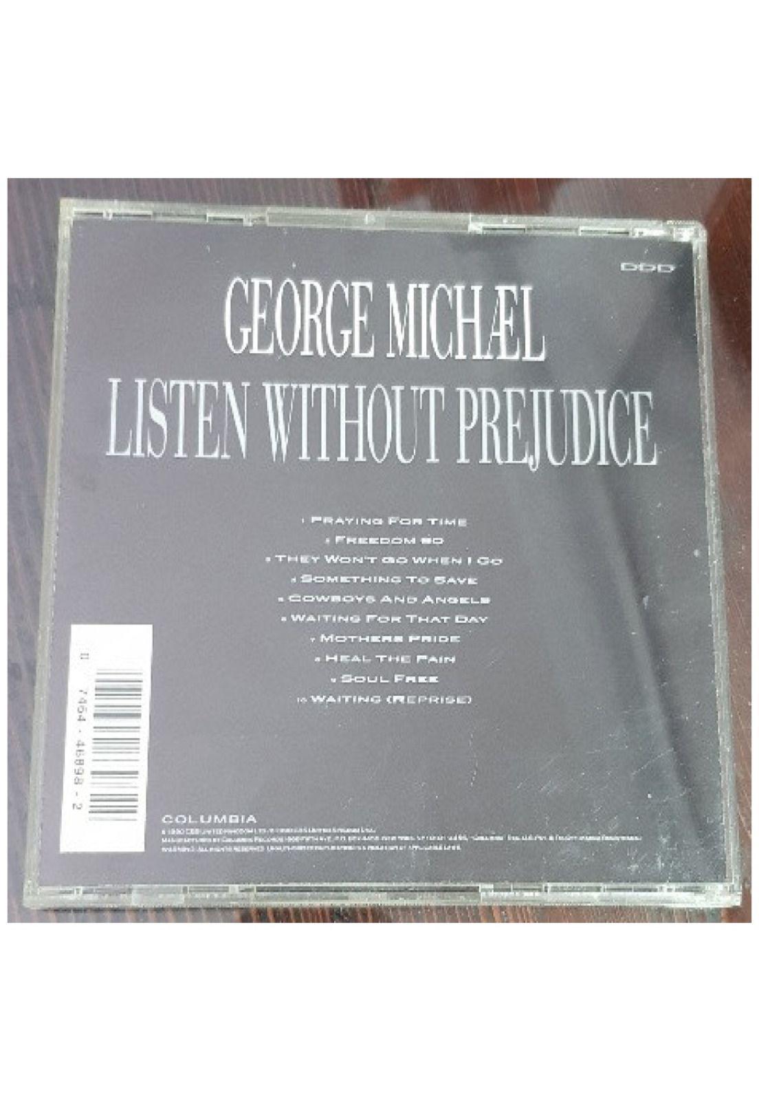 GEORGE MICHAEL - LISTEN WITHOUT PREJUDICE | CD USADO-3