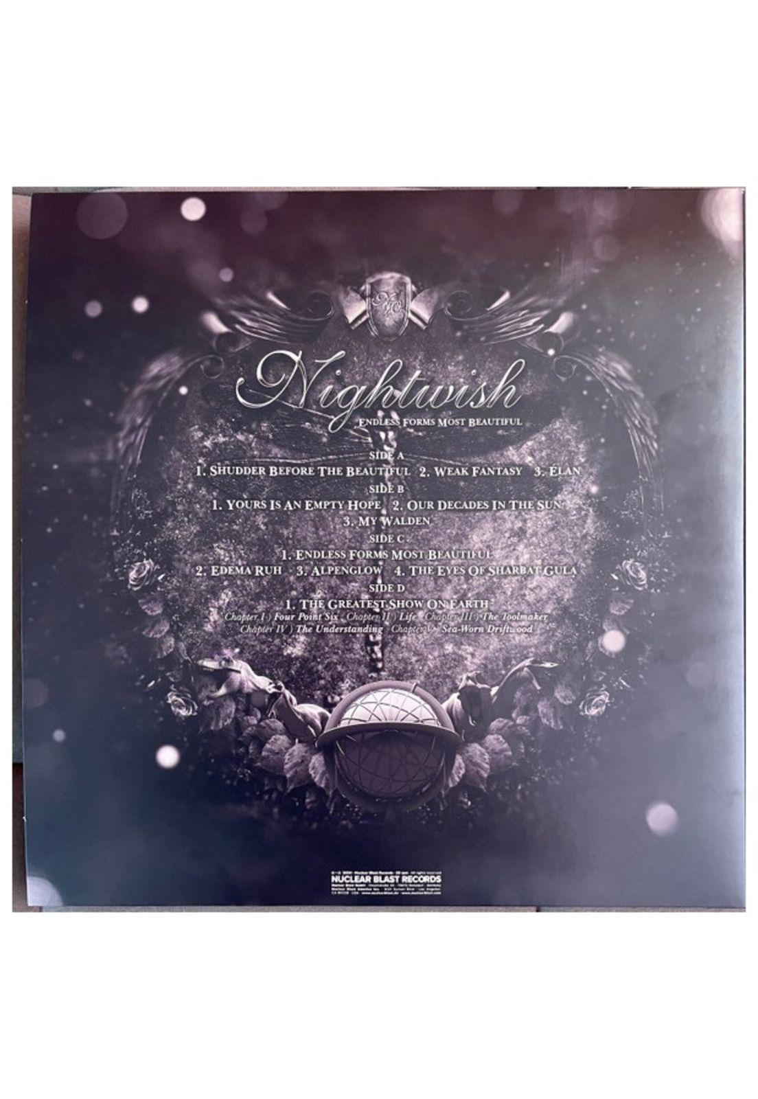 NIGHTWISH - ENDLESS FORMS MOST BEAUTIFUL (2LP) (CLEAR GOLD & BLACK VINYL) | VINILO-2