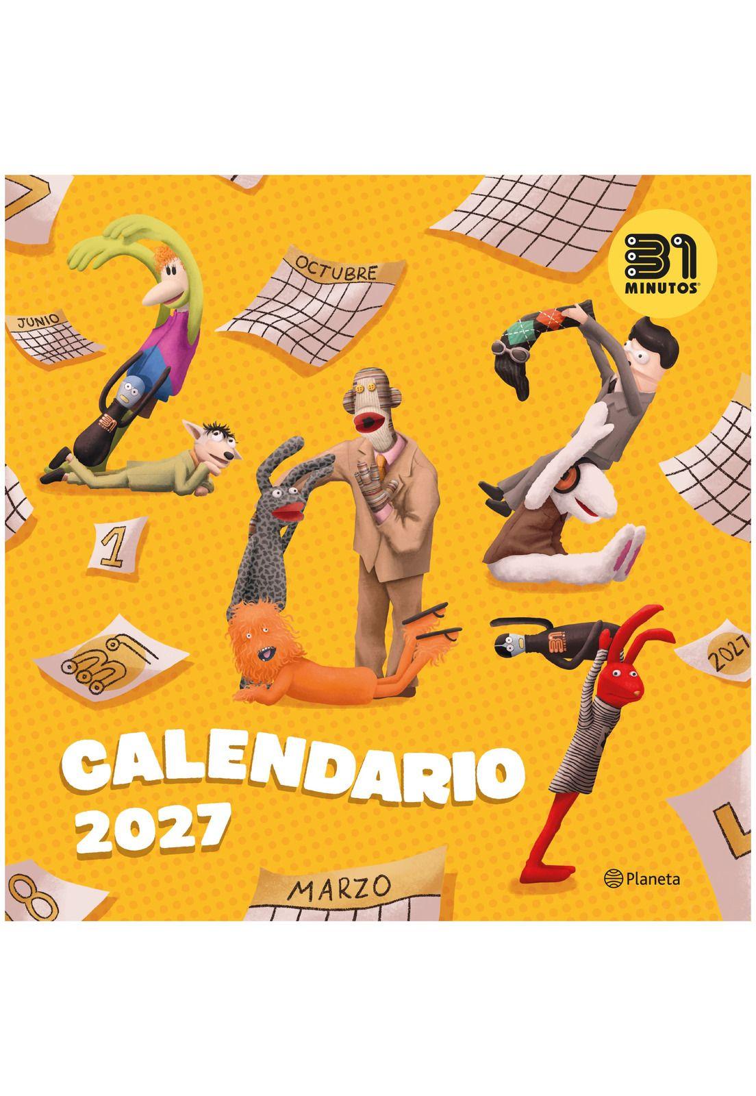 CALENDARIO 31 MINUTOS (TODO CARTÓN) - 31 MINUTOS | LIBRO-0