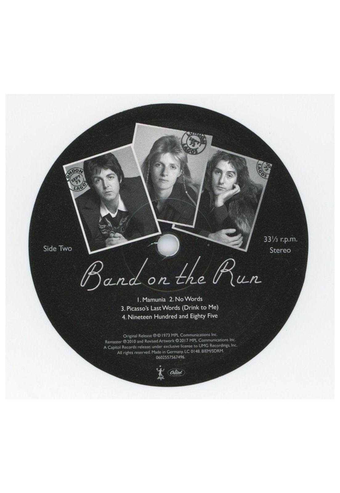 PAUL MCCARTNEY & WINGS - BAND ON THE RUN | VINILO-3