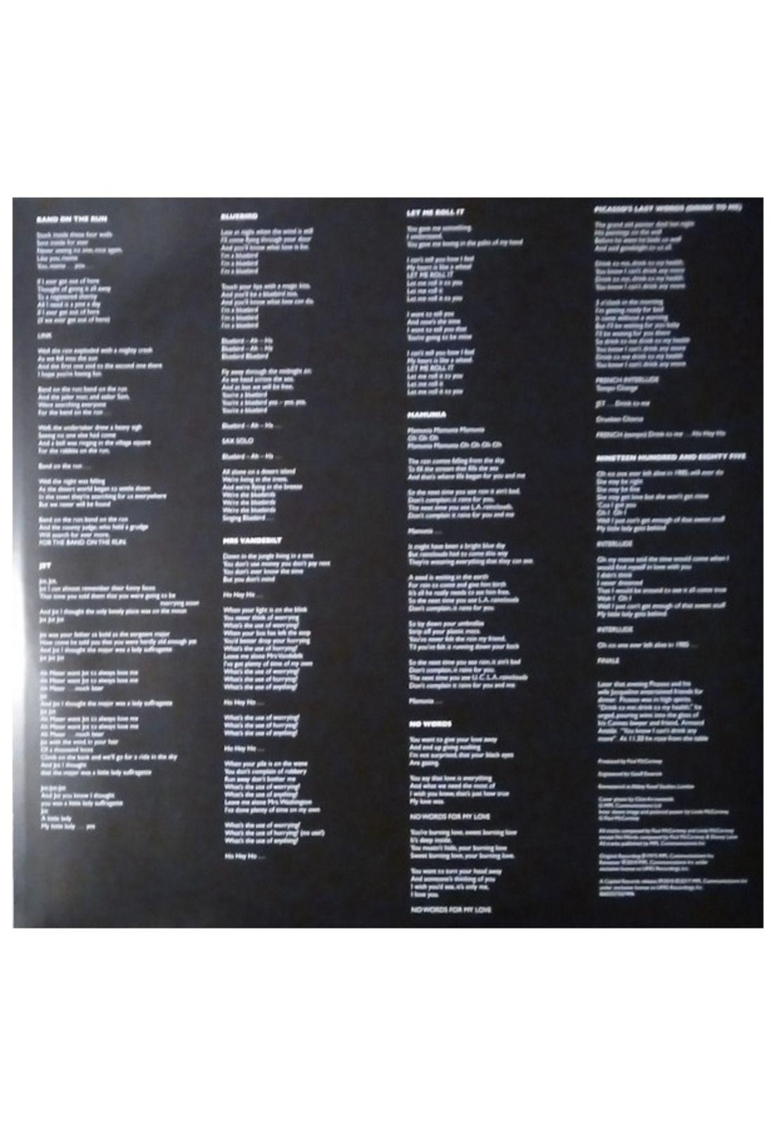 PAUL MCCARTNEY & WINGS - BAND ON THE RUN | VINILO-6