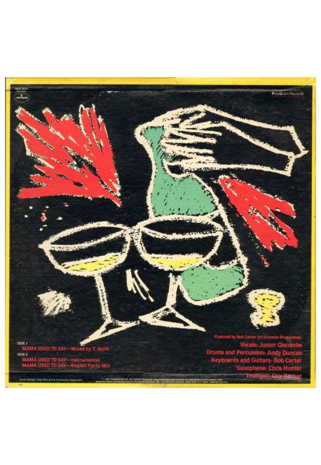 JUNIOR - MAMA USED TO SAY  | 12" MAXI SINGLE VINILO-1