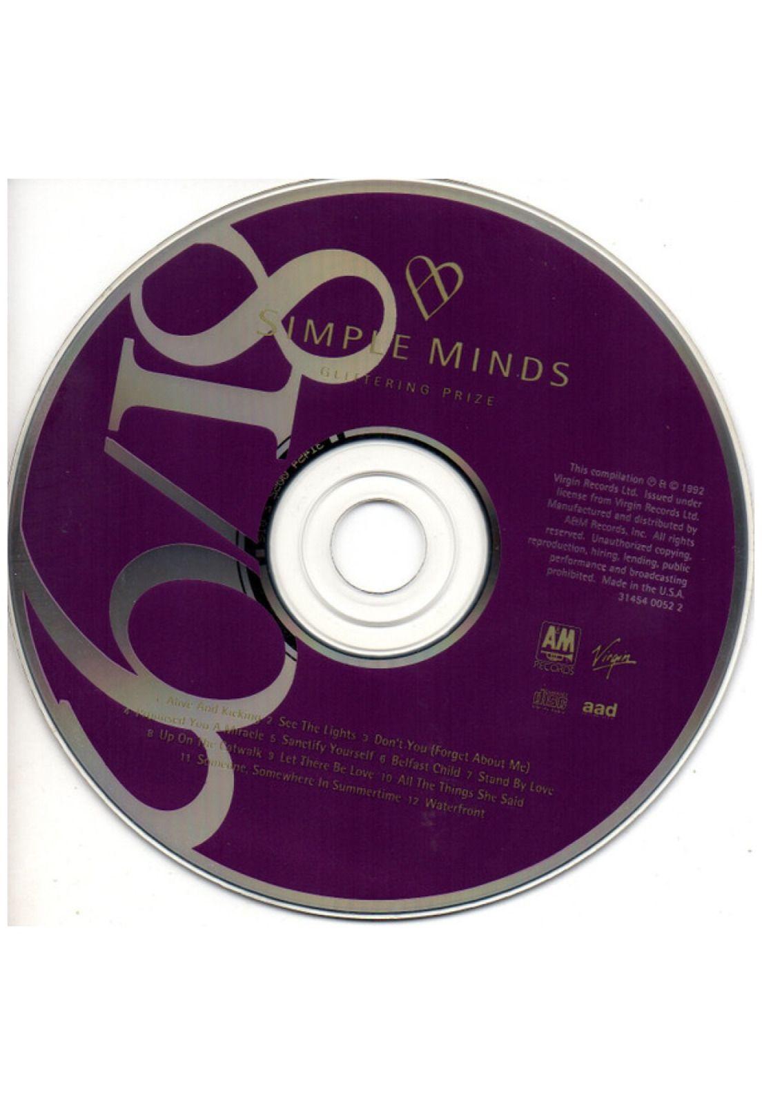 SIMPLE MINDS - GLITTERRING PRIZE: THE BEST | CD USADO-2