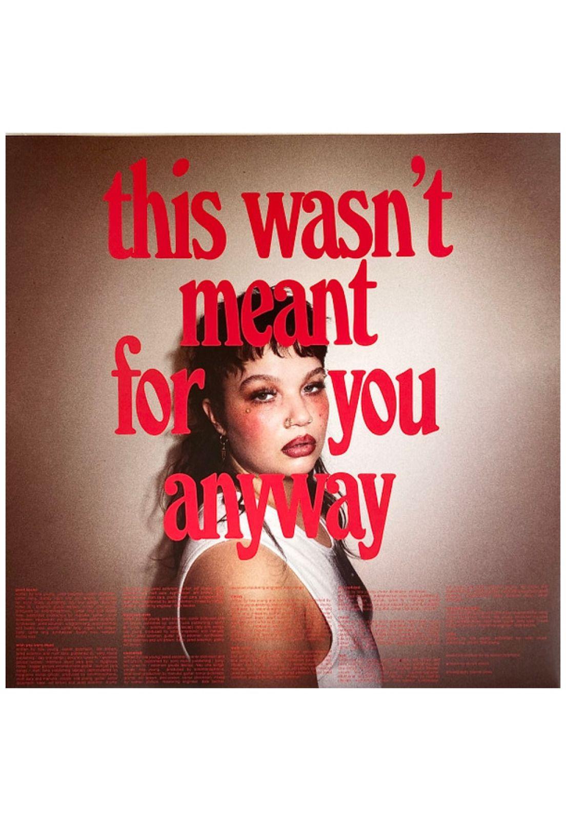 LOLA YOUNG - THIS WASN'T MEANT FOR YOU AANYWAY (RED VINYL) | VINILO-4
