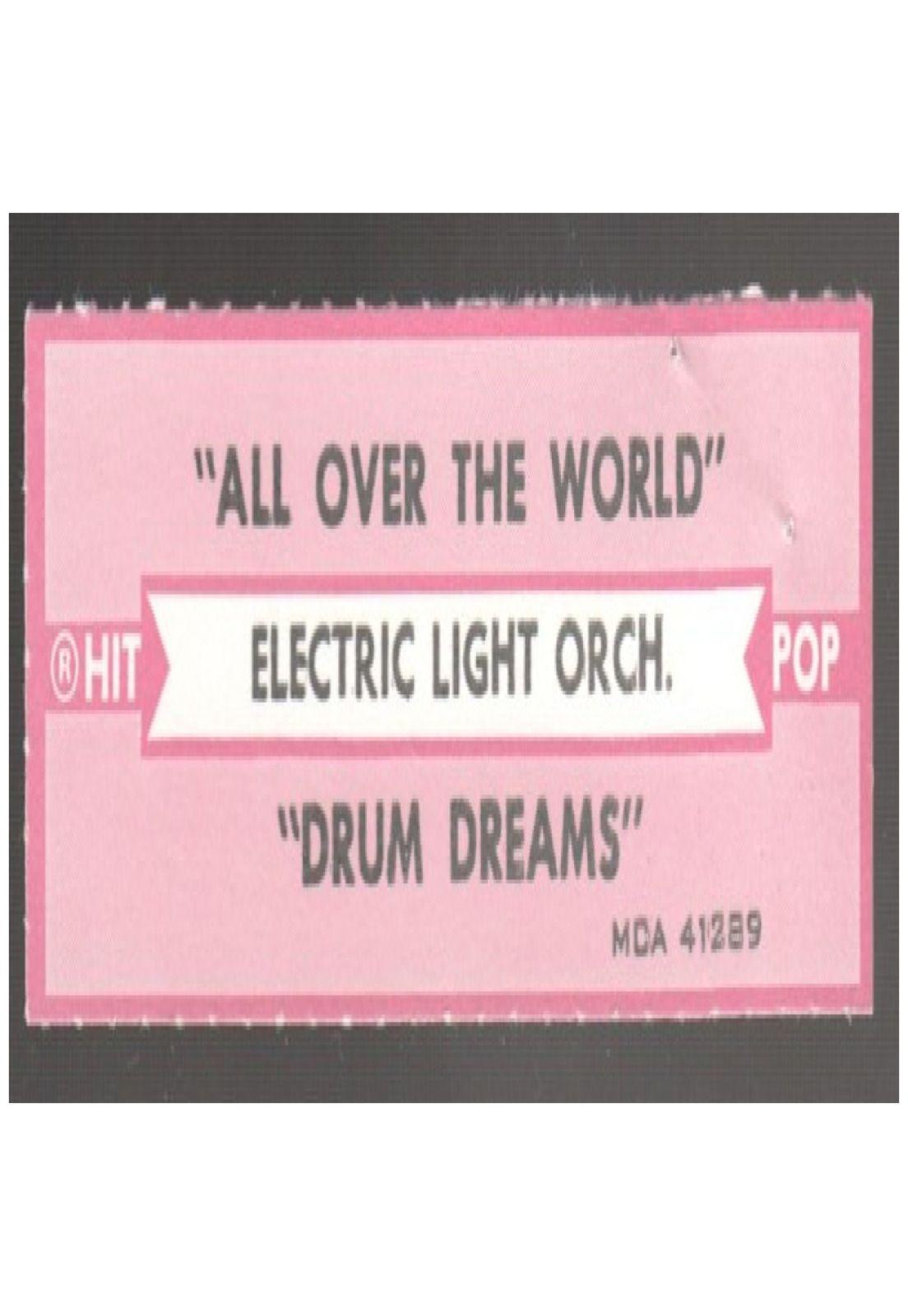 ELECTRIC LIGHT ORCHESTRA - ALL OVER THE WORLD | 7" SINGLE USADO-4