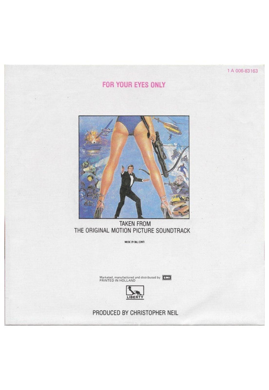 SHEENA EASTON - FOR YOUR EYES ONLY | 7" SINGLE USADO-1