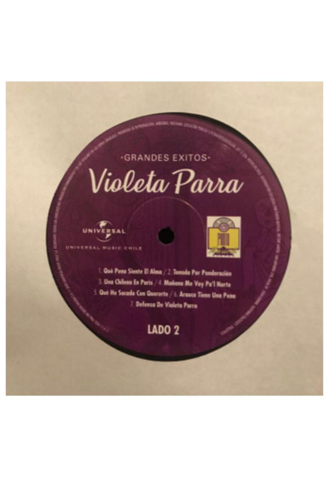 VIOLETA PARRA - GRANDES EXITOS | VINILO-3