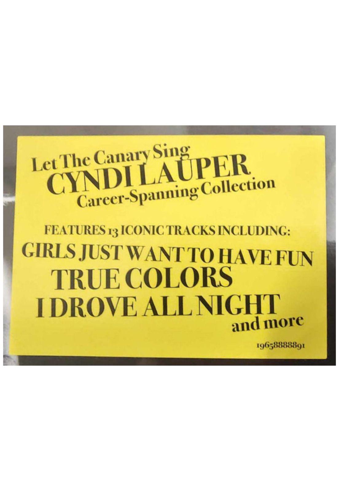 CYNDI LAUPER - LET THE CANARY SING (2024) | VINILO-2