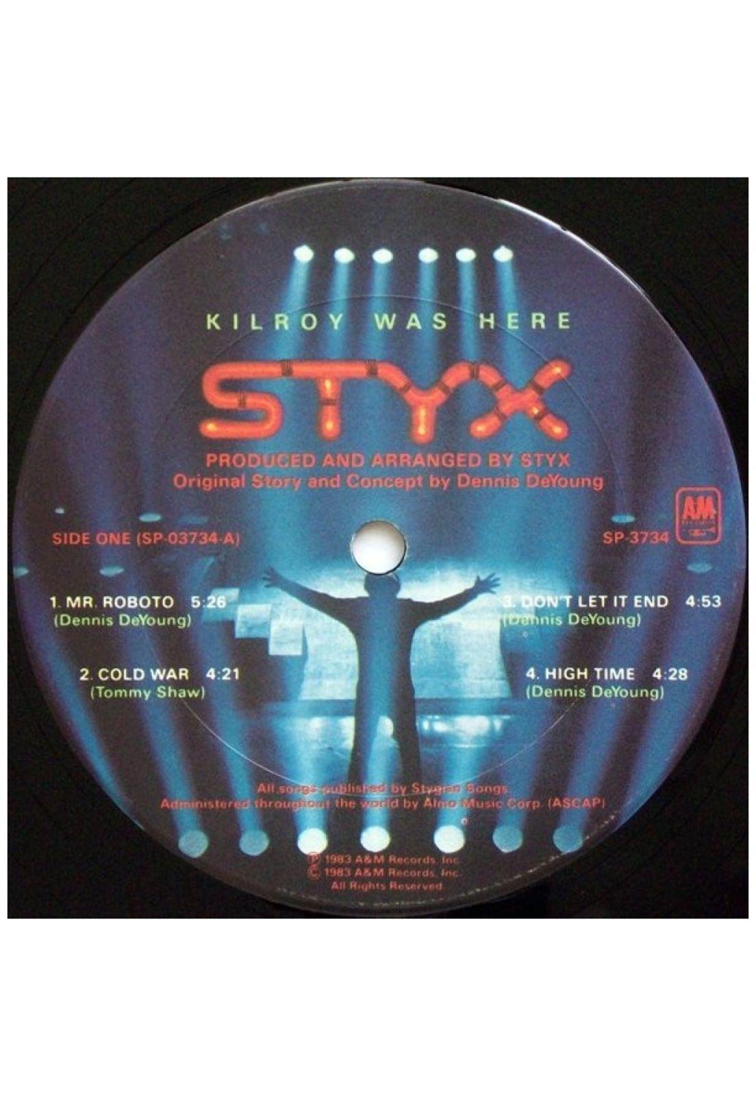 STYX - KILROY WAS HERE | VINILO USADO-3