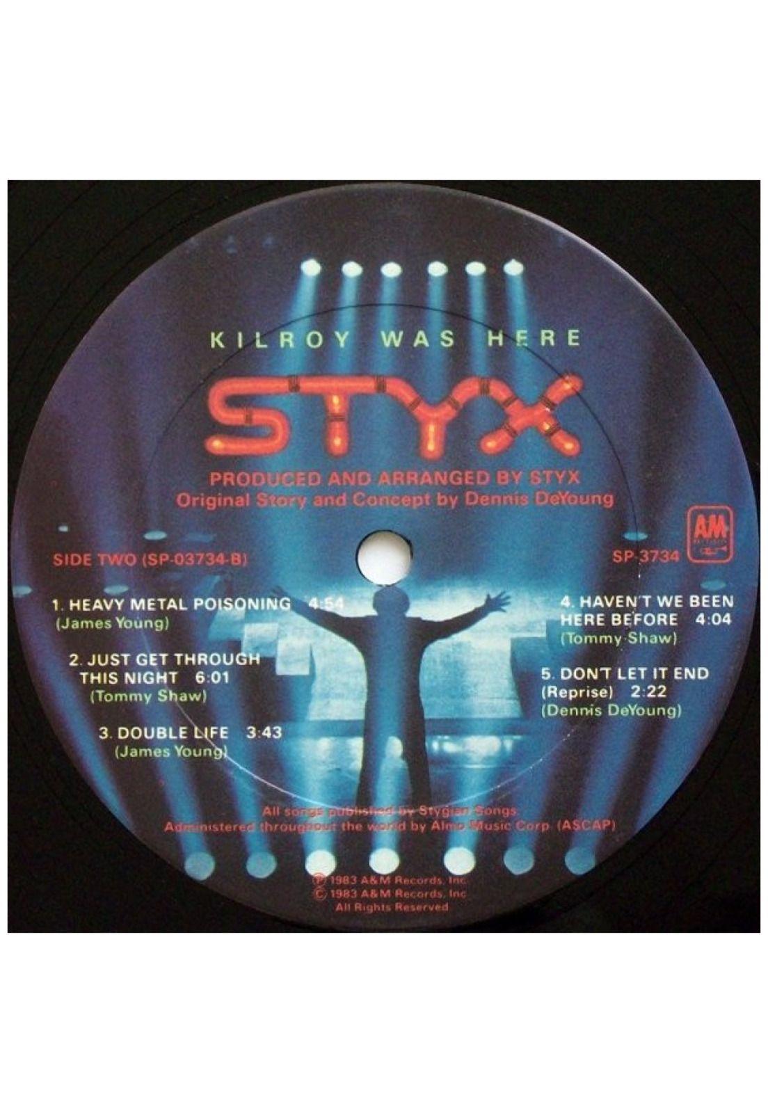 STYX - KILROY WAS HERE | VINILO USADO-4