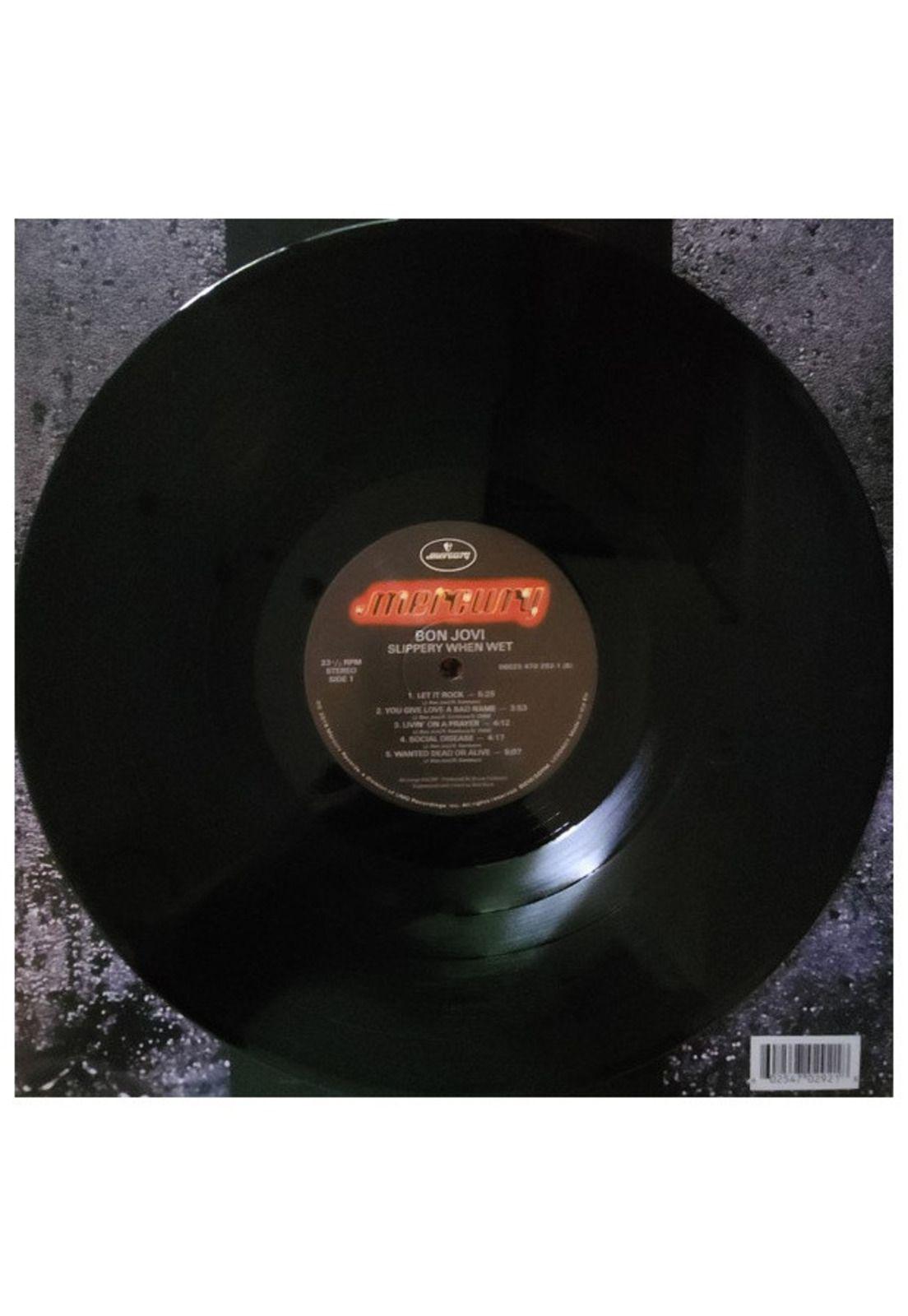 BON JOVI - SLIPPERY WHEN WET | VINILO-4