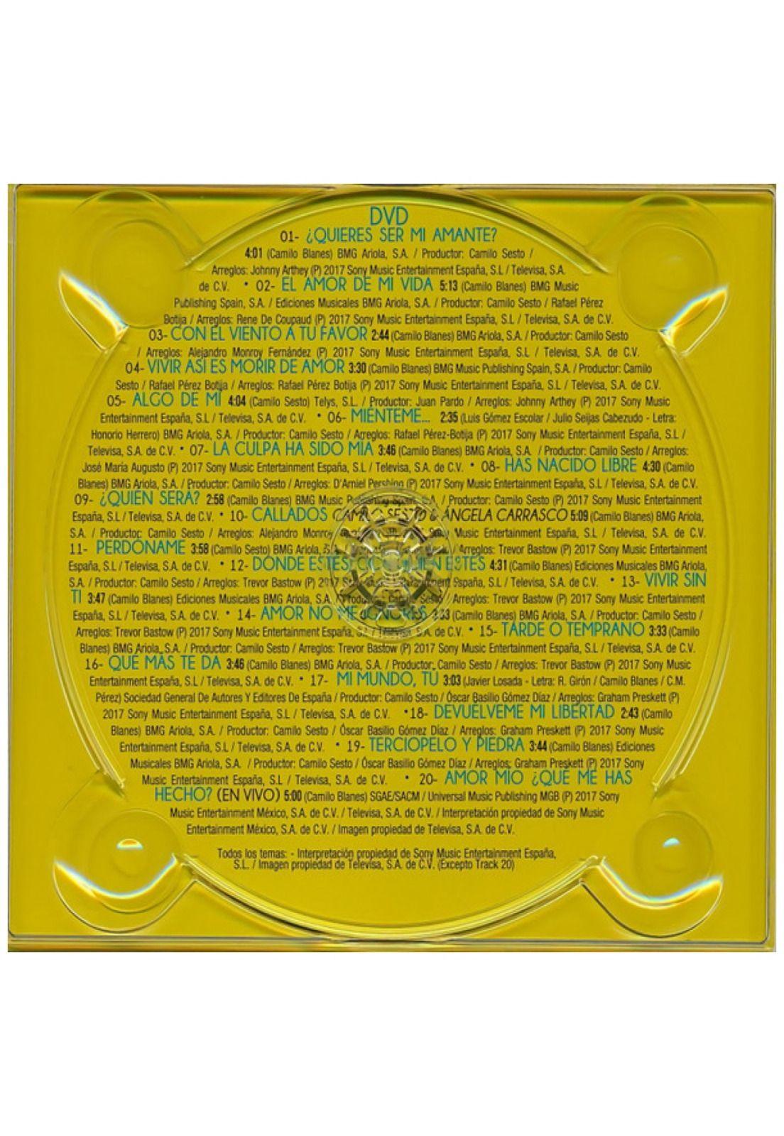 CAMILO SESTO  - CAMILO 70 (2CD+DVD) | CD-7