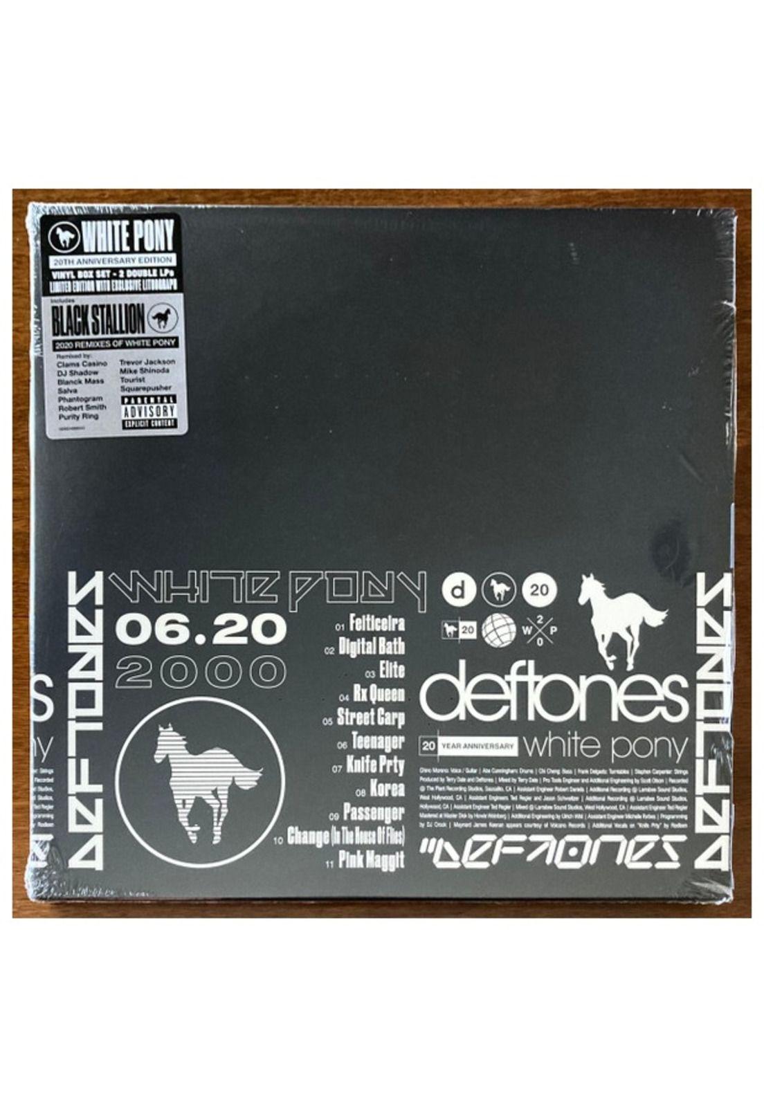 DEFTONES - WHITE PONY (20TH ANNIVERSARY) (4LP) | VINILO-0