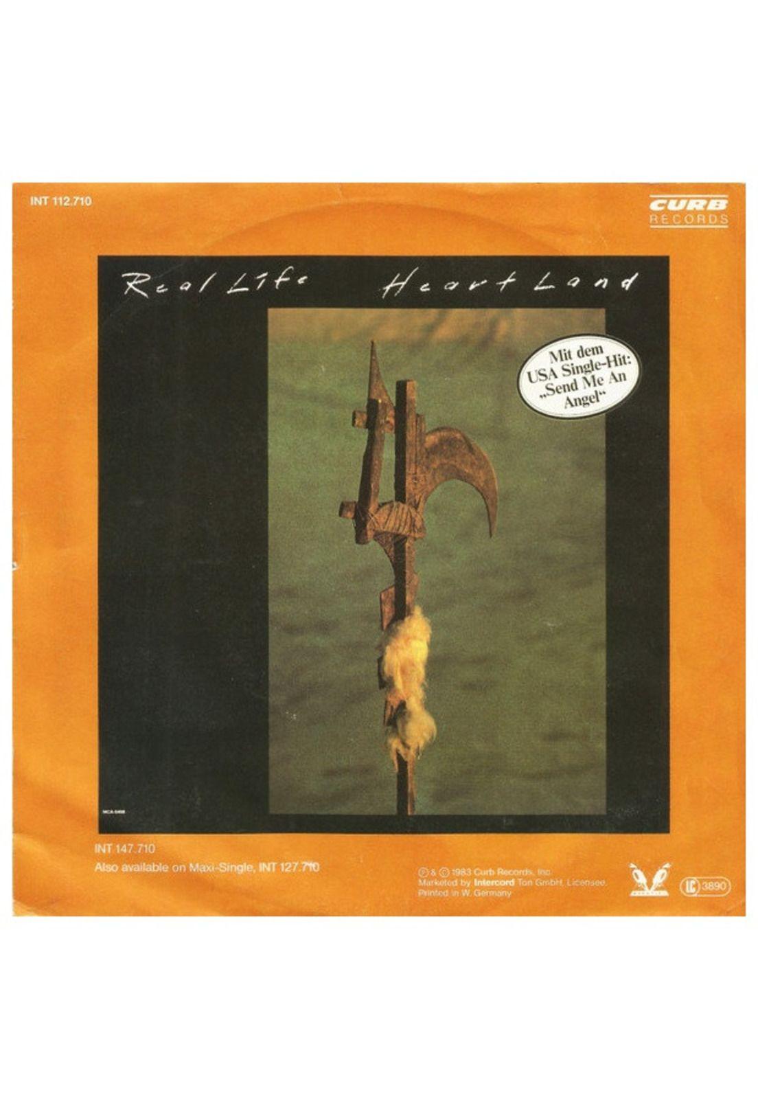 REAL LIFE - SEND ME AN ANGEL | 7" SINGLE USADO-1