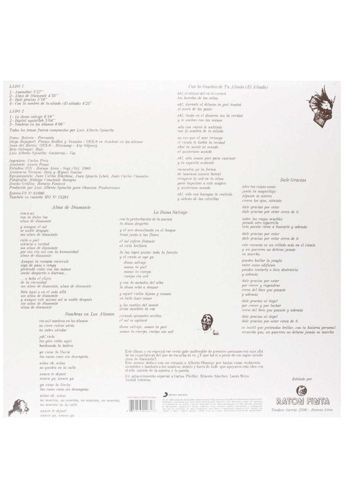 SPINETTA JADE - ALMA DE DIAMANTE | VINILO-1