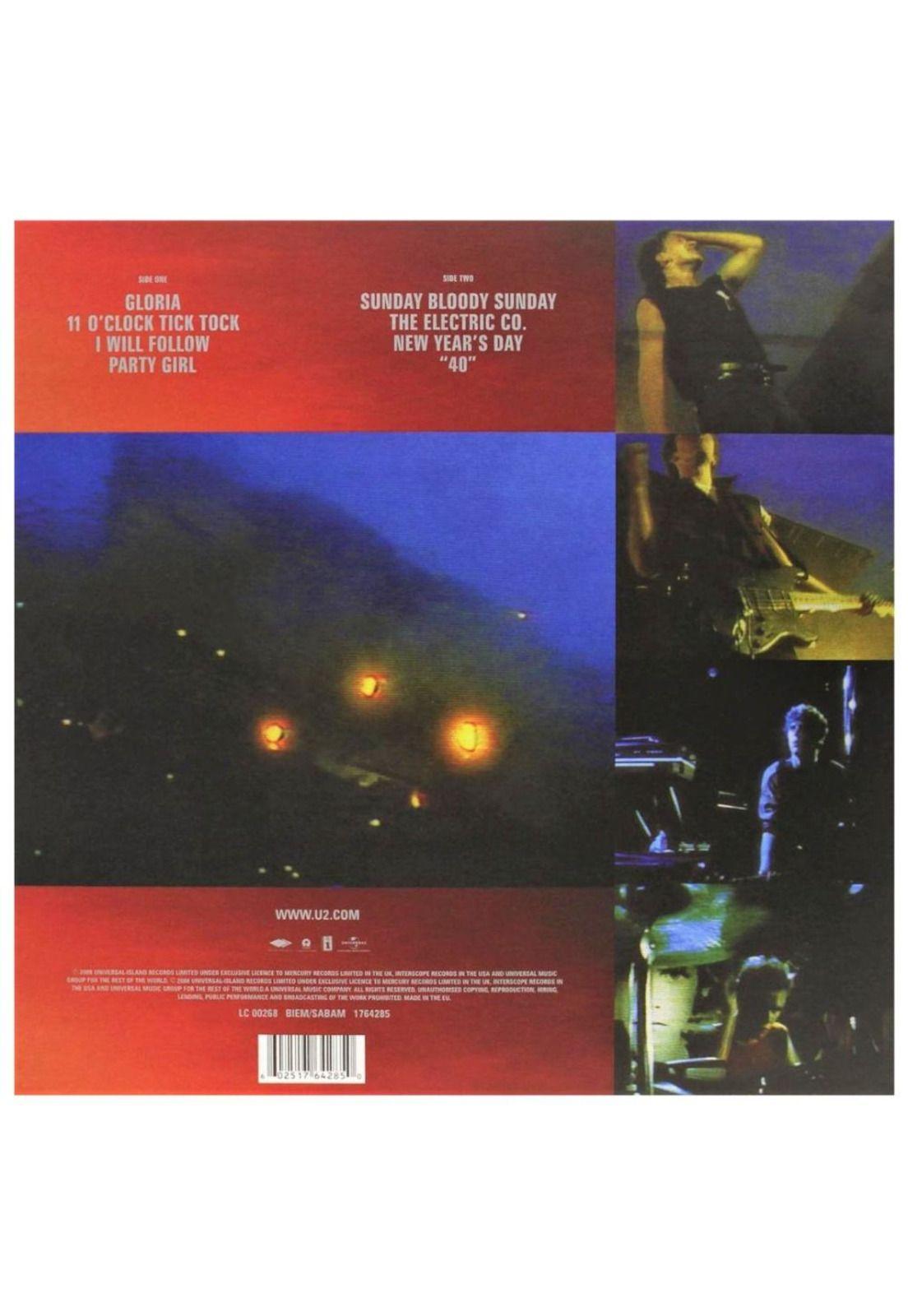 U2 - LIVE UNDER A BLOOD RED SKY | VINILO-1