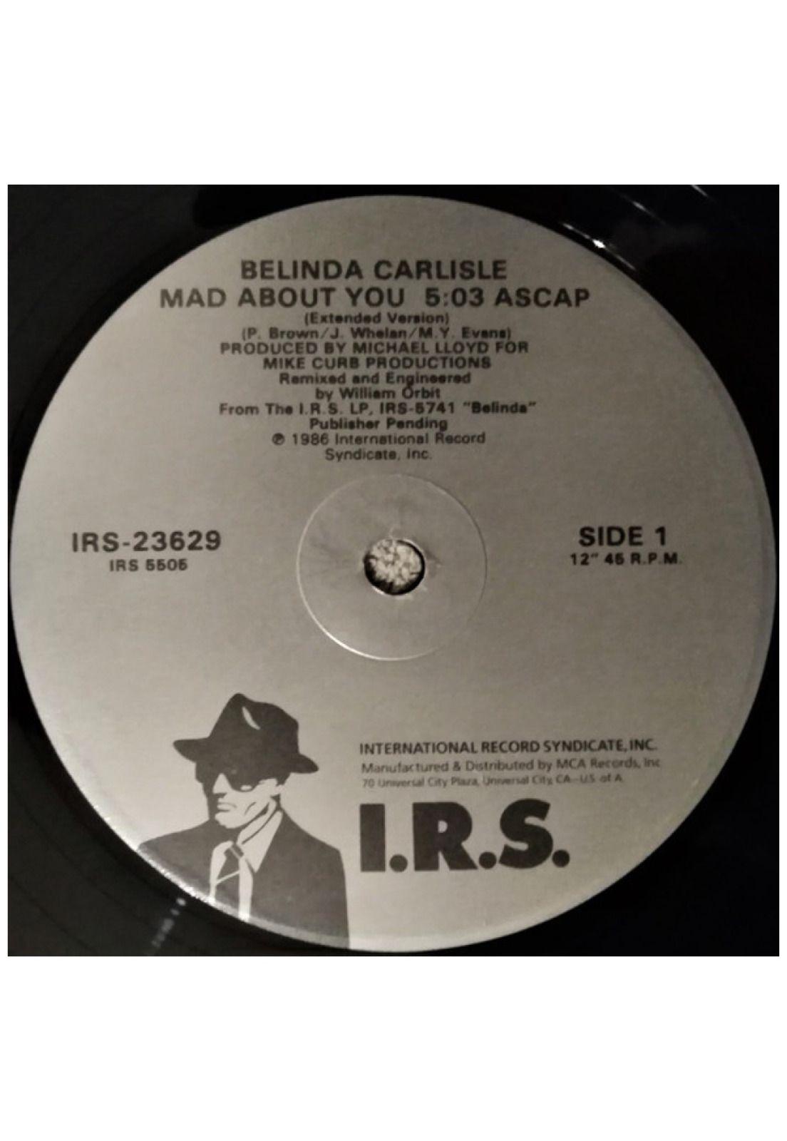 BELINDA CARLISLE - MAD ABOUT YOU | 12" MAXI SINGLE VINILO USADO-2