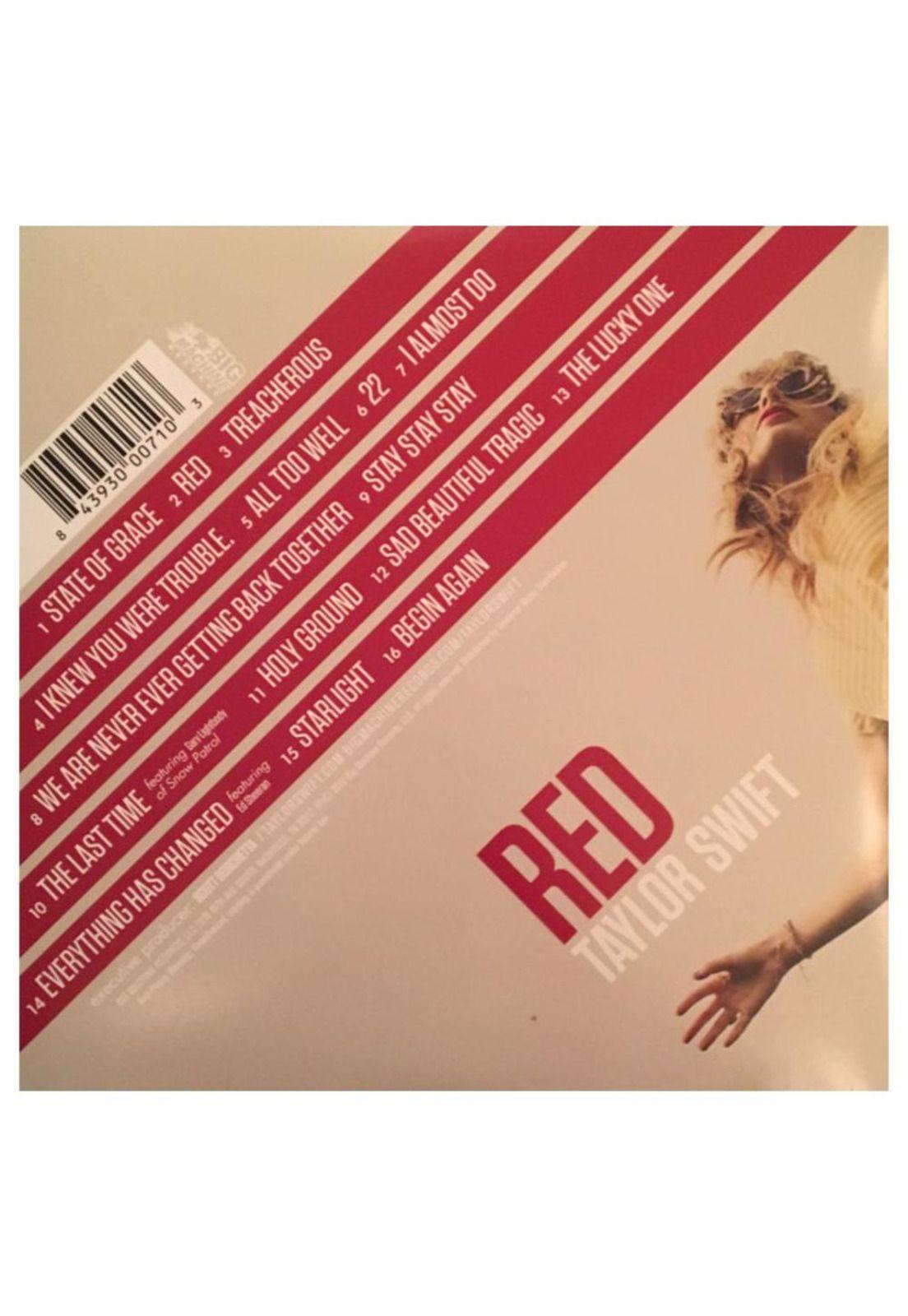 TAYLOR SWIFT - RED (2LP) | VINILO-1