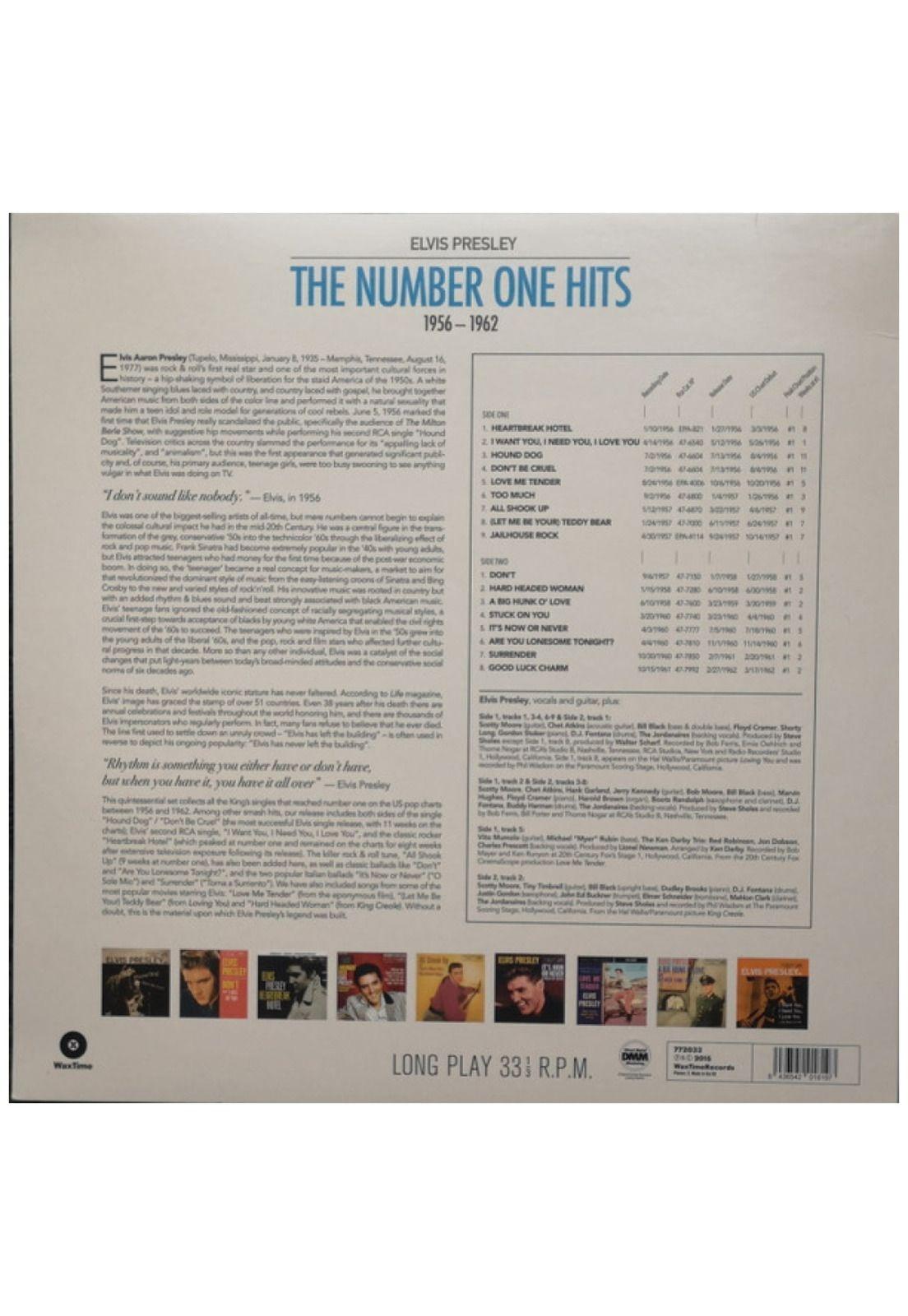 ELVIS PRESLEY - THE NUMBER ONE HITS 1956 -1962 (180Grs) | VINILO-2