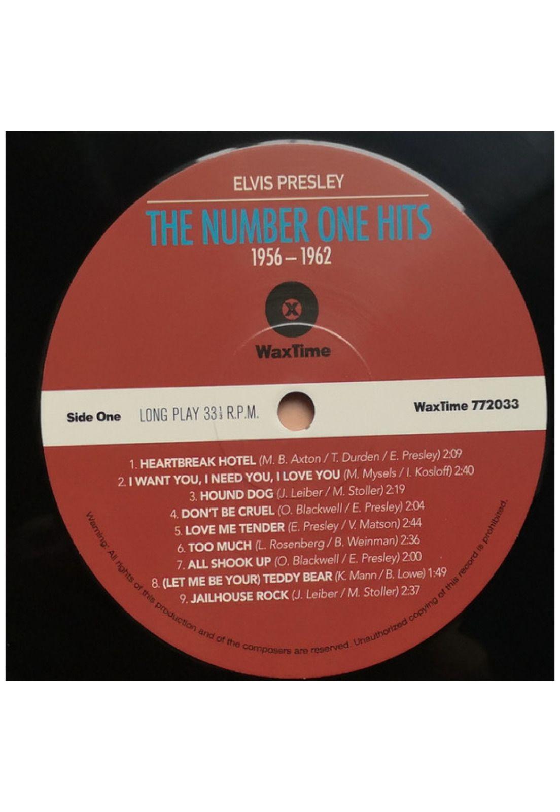 ELVIS PRESLEY - THE NUMBER ONE HITS 1956 -1962 (180Grs) | VINILO-3