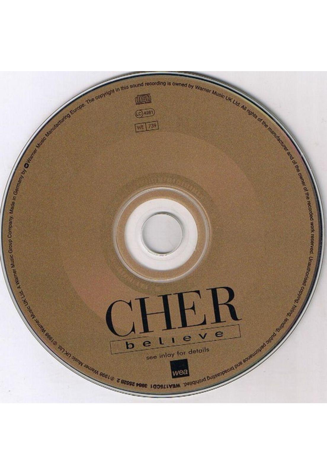 CHER - BELIEVE | CD SINGLE USADO-2