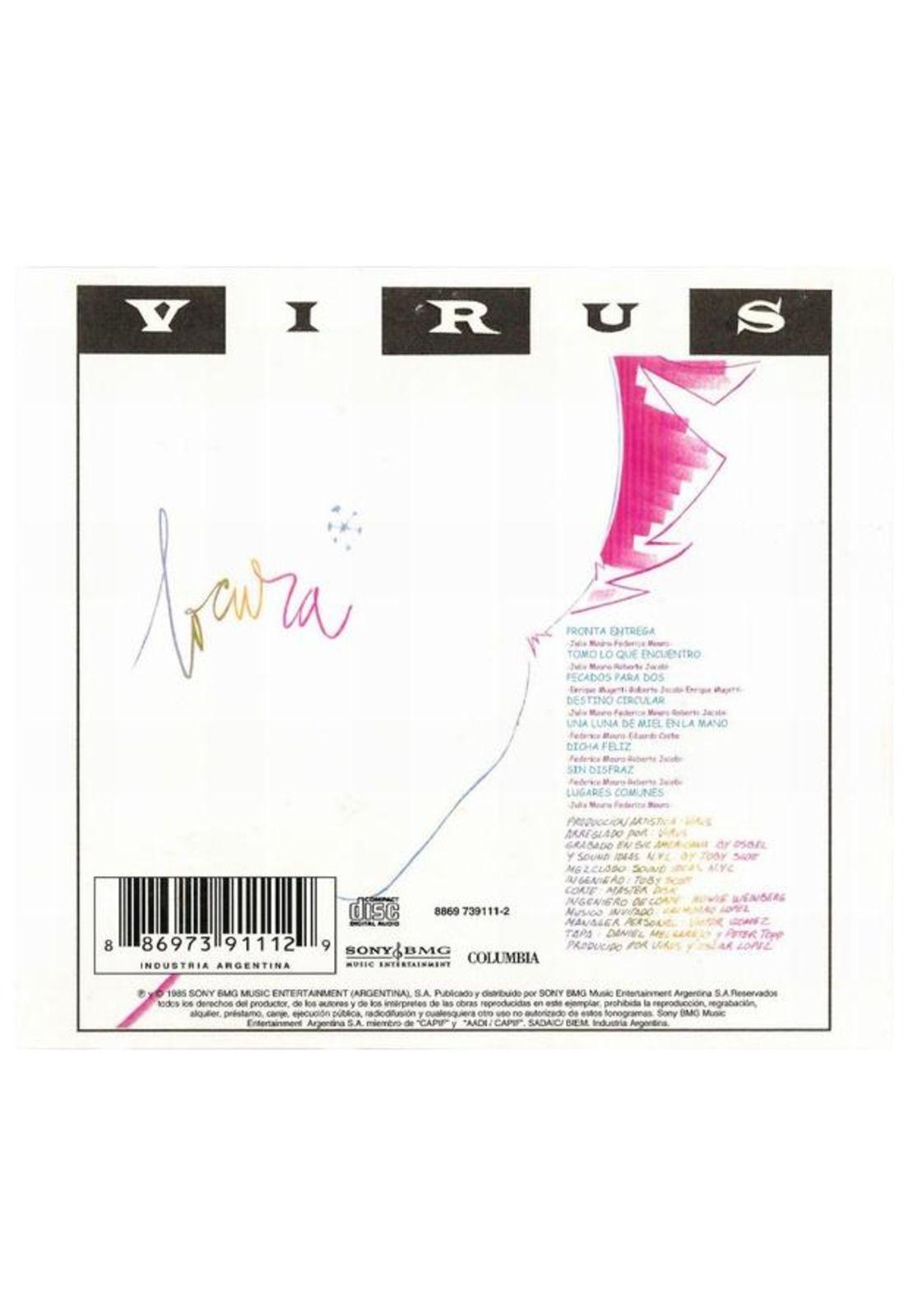 VIRUS - LOCURA (DIGIPACK) | CD-1
