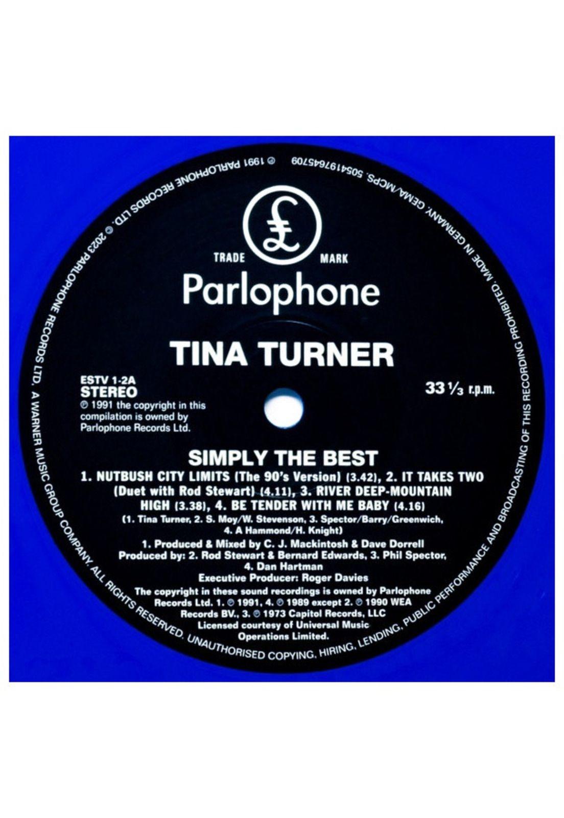 TINA TURNER - SIMPLY THE BEST (BLUE VINYL) (2LP) | VINILO-3