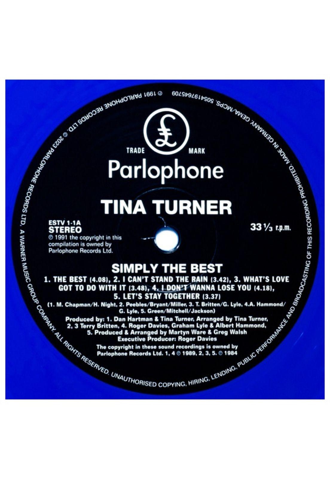TINA TURNER - SIMPLY THE BEST (BLUE VINYL) (2LP) | VINILO-6