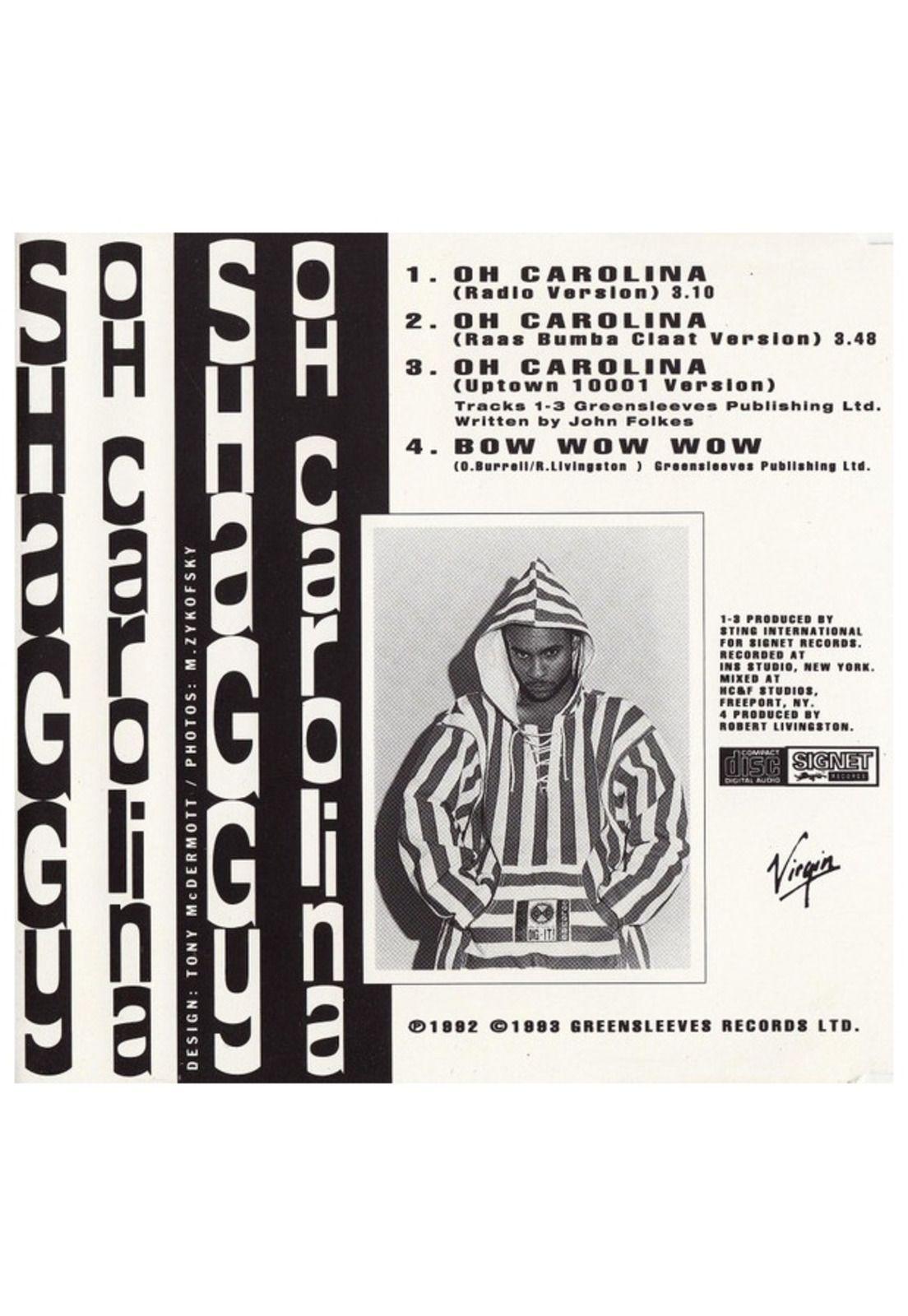 SHAGGY - OH CAROLINA | CD SINGLE USADO-3