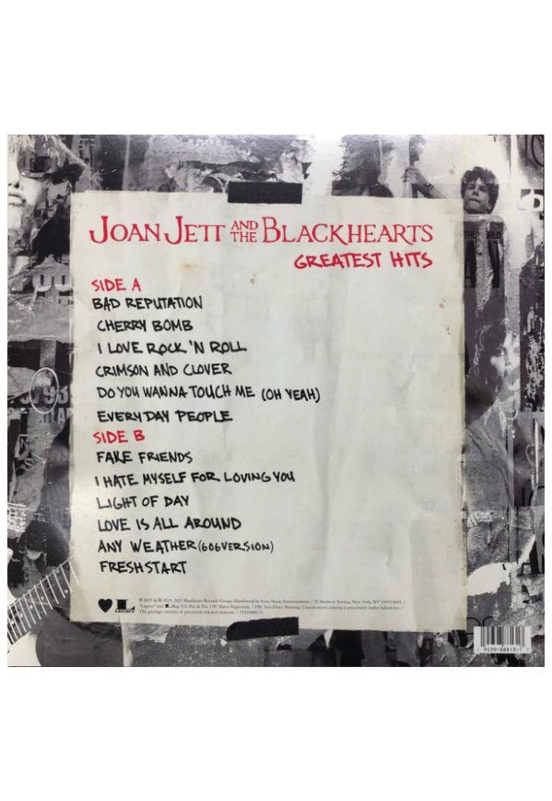 JOAN JETT & THE BLACKHEARTS (RED VINYL) - GREATEST HITS   | VINILO-1