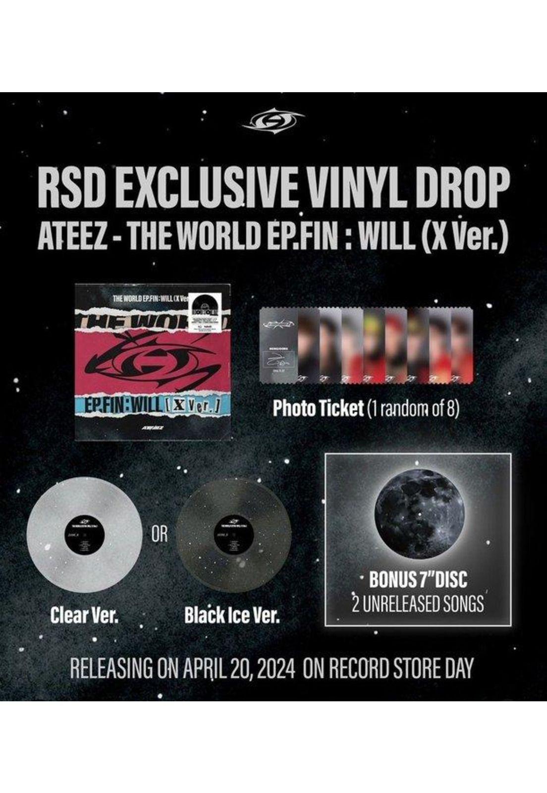 ATEEZ - WORLD EP.FIN : WILL (LP+7) (COLOUR VINYL) | VINILO-2