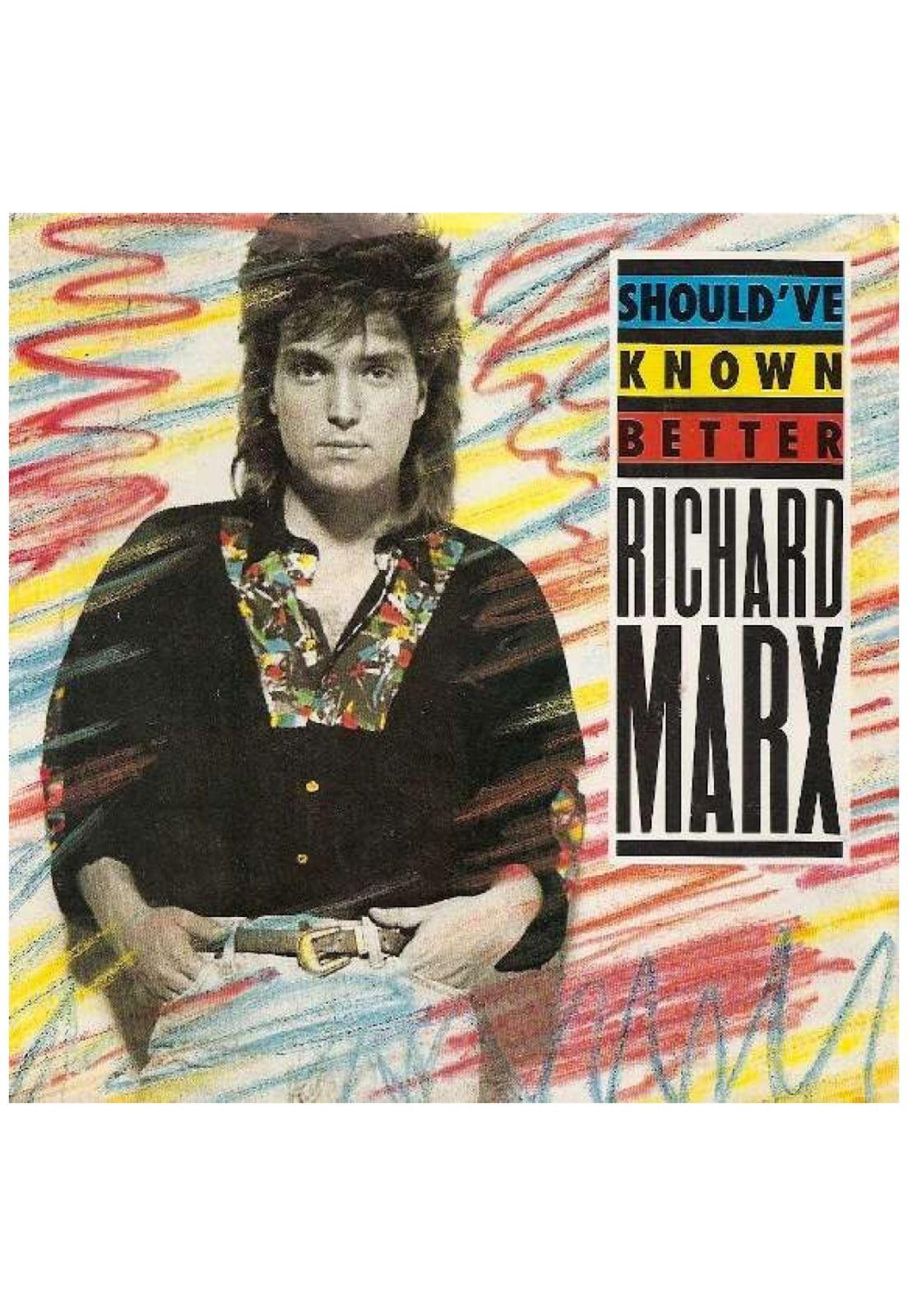 RICHARD MARX - SOULD'VE KNOWN BETTER | 7" SINGLE USADO-0