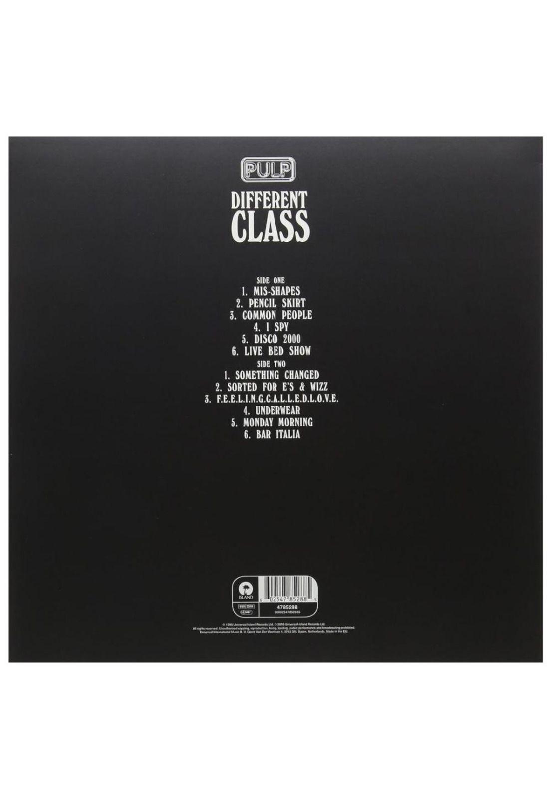 PULP - DIFFERENT CLASS | VINILO-1
