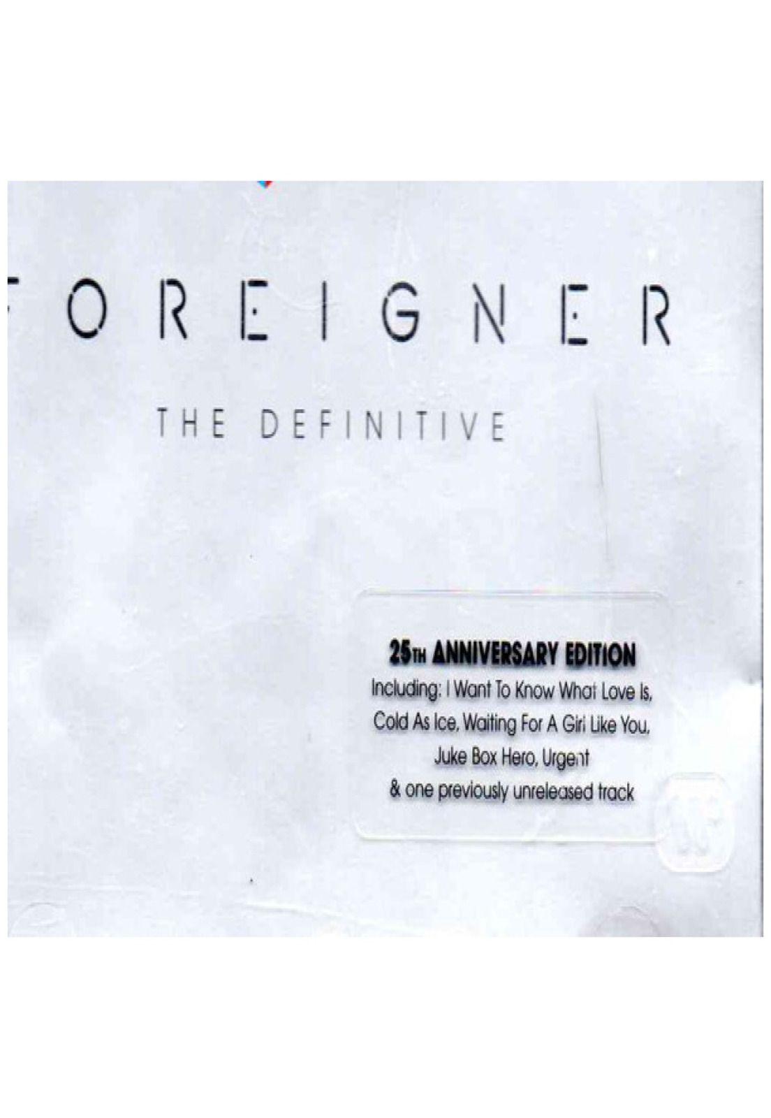 FOREIGNER  - THE DEFINITIVE | CD-6