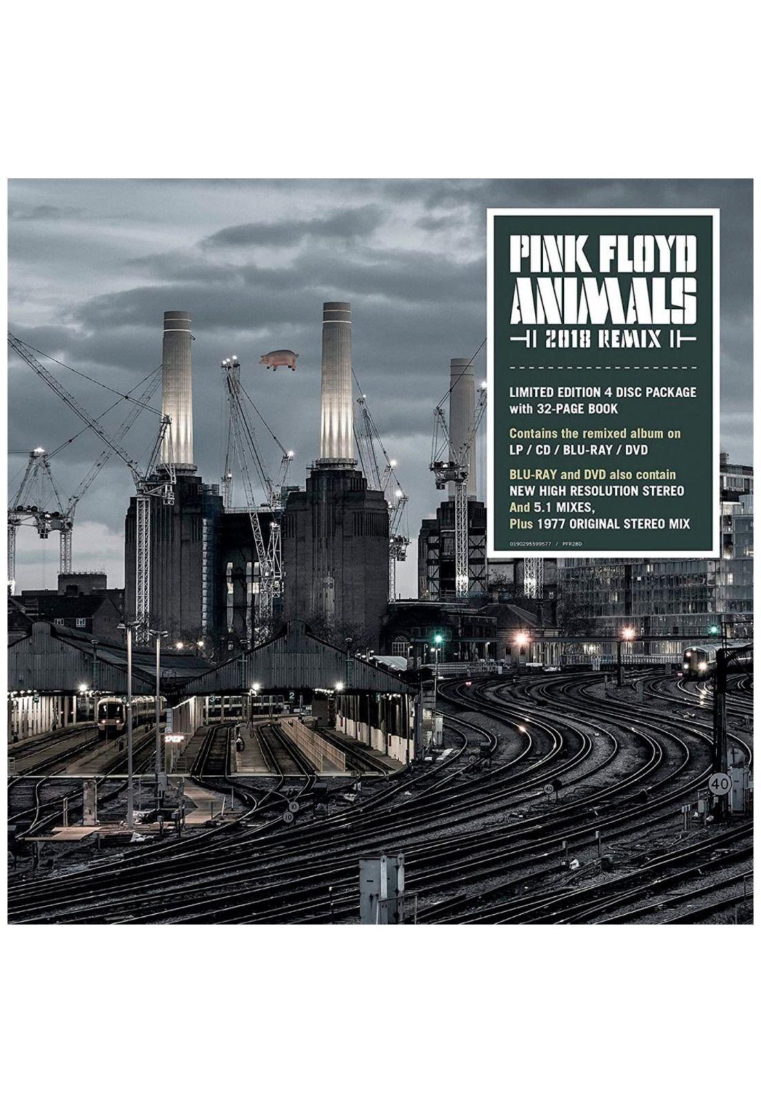 PINK FLOYD - ANIMALS (DELUXE REMIX) (1LP+1CD+1DVD+1BLU-RAY) (HARDBACK BOOK) | BOXSET-0