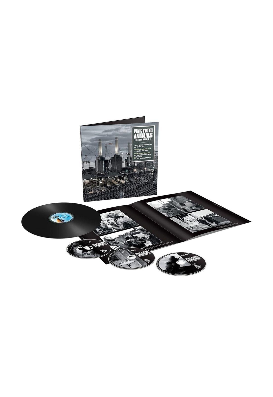 PINK FLOYD - ANIMALS (DELUXE REMIX) (1LP+1CD+1DVD+1BLU-RAY) (HARDBACK BOOK) | BOXSET-2