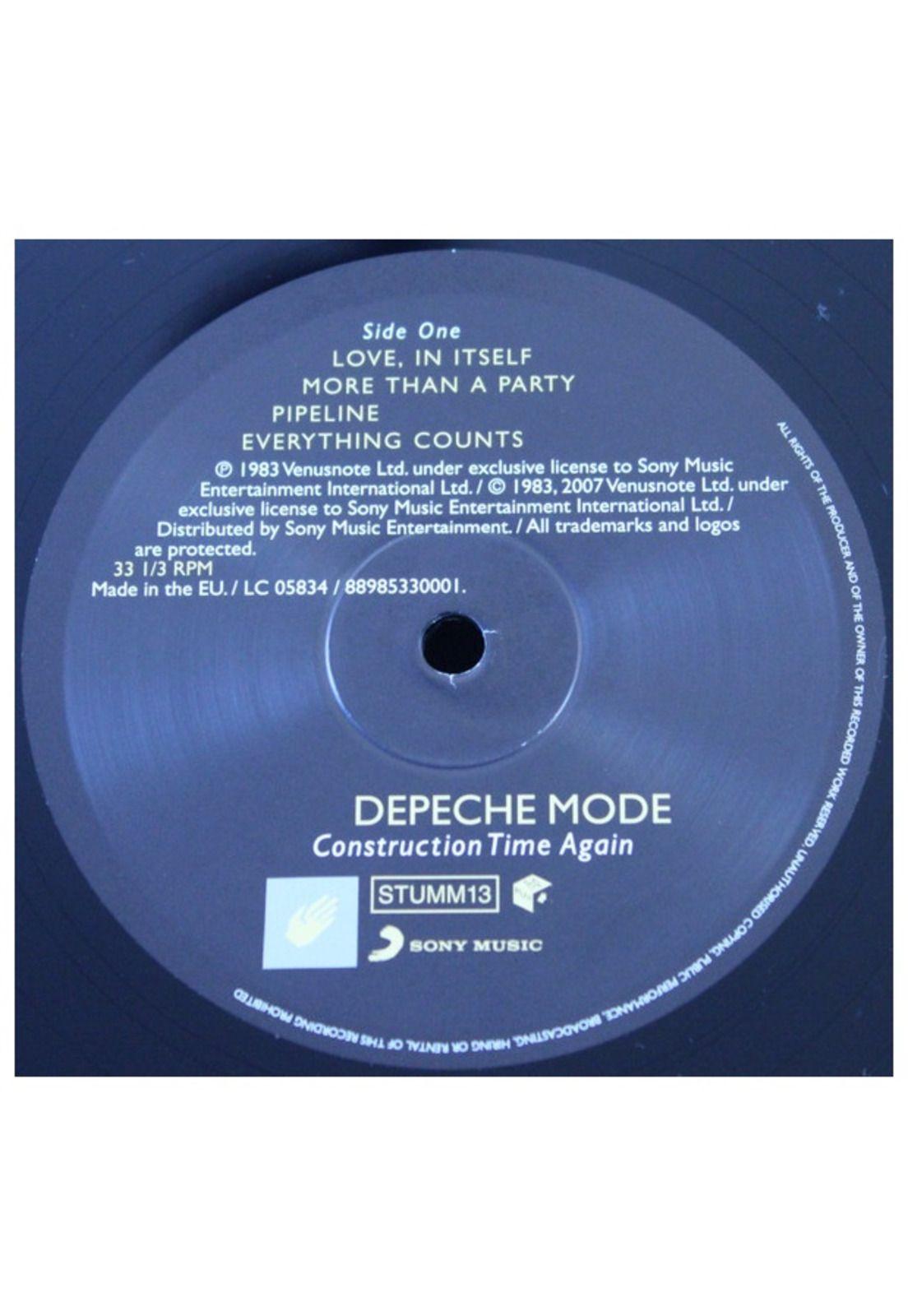 DEPECHE MODE - CONSTRUCTION TIME AGAIN | VINILO-5