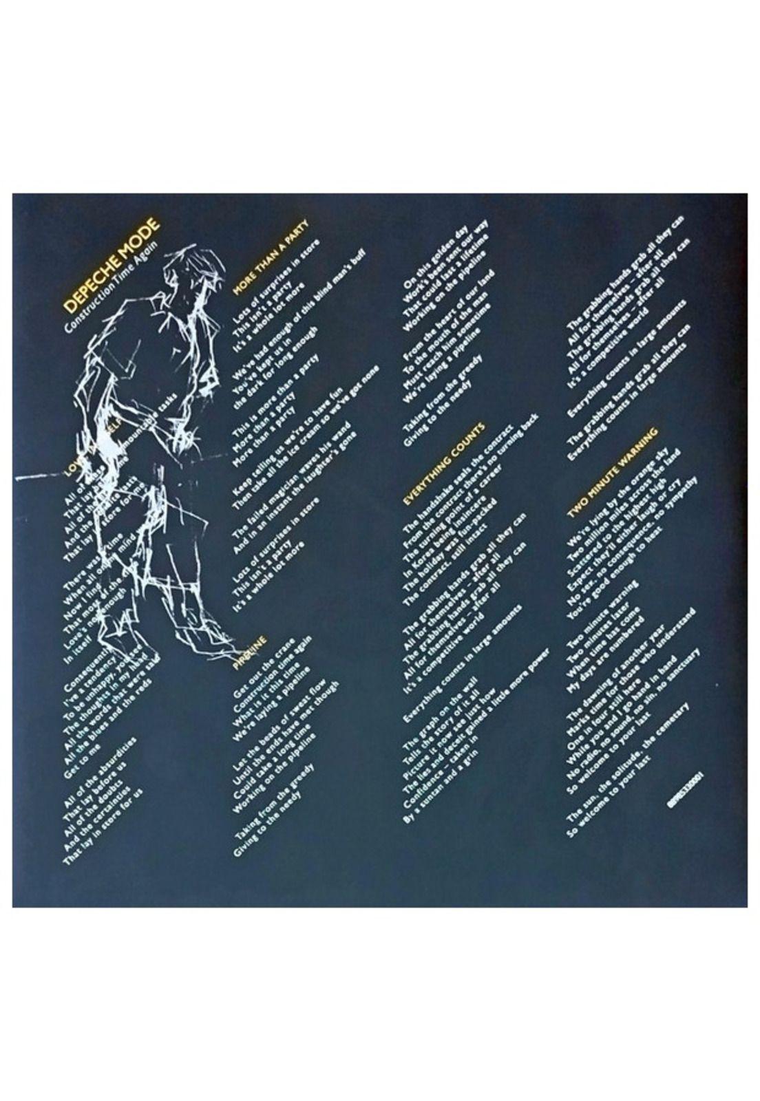 DEPECHE MODE - CONSTRUCTION TIME AGAIN | VINILO-6
