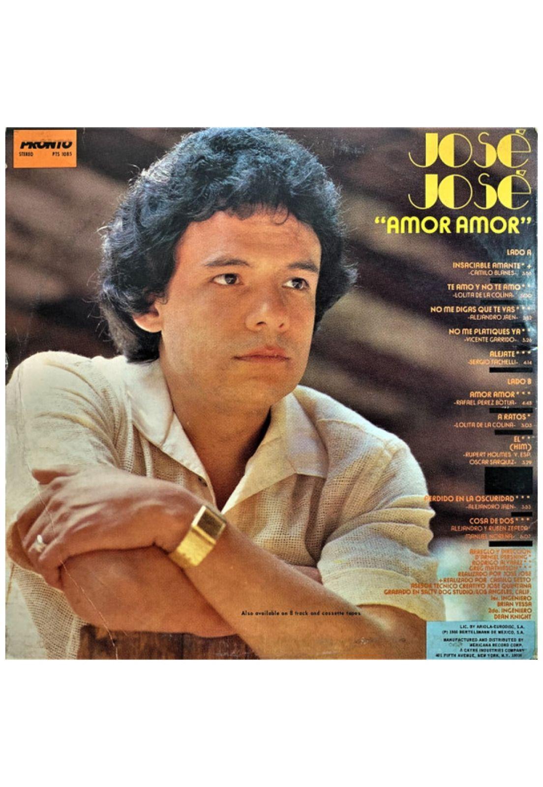 JOSE JOSE - AMOR AMOR | VINILO USADO-1