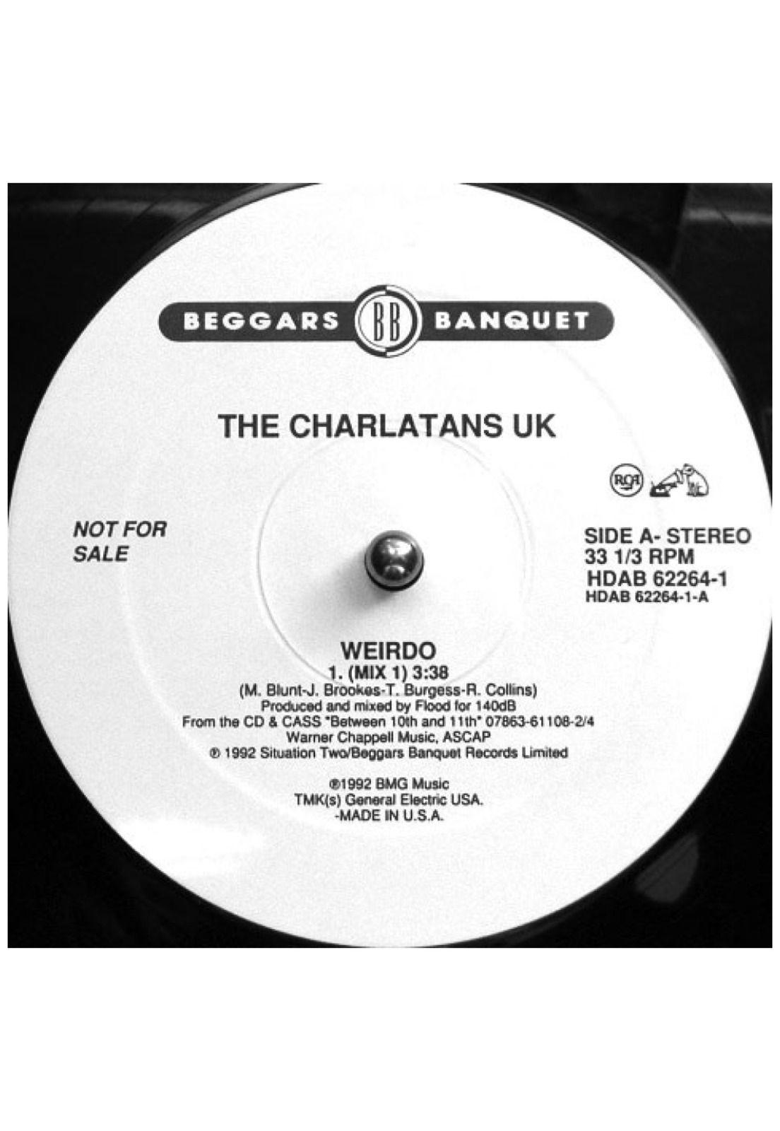 CHARLATANS UK - WEIRDO (PROMO COPY) | 12" MAXI SINGLE VINILO USADO-0