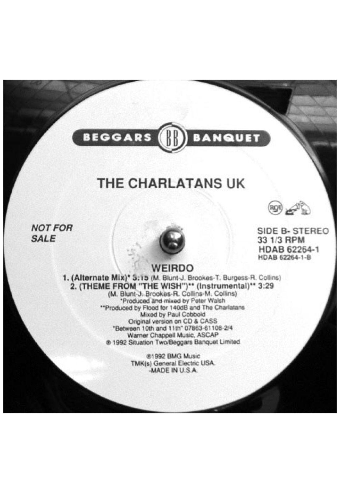 CHARLATANS UK - WEIRDO (PROMO COPY) | 12" MAXI SINGLE VINILO USADO-1