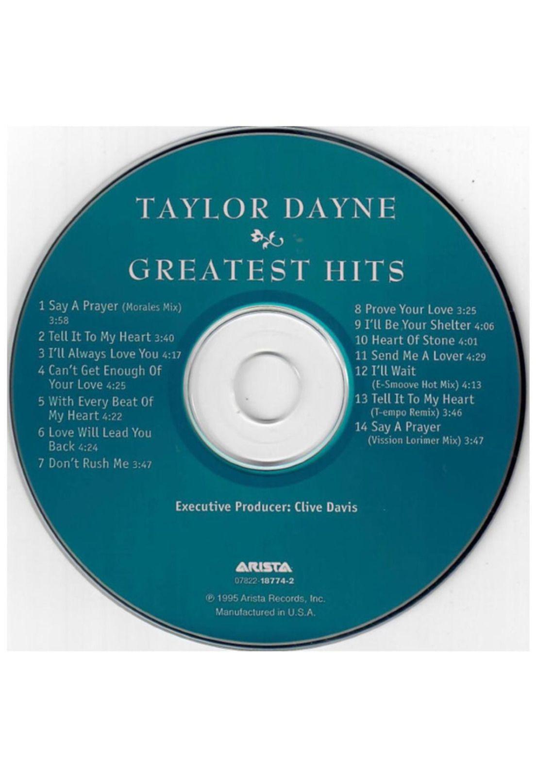 TAYLOR DAYNE - GREATEST HITS |CD-2