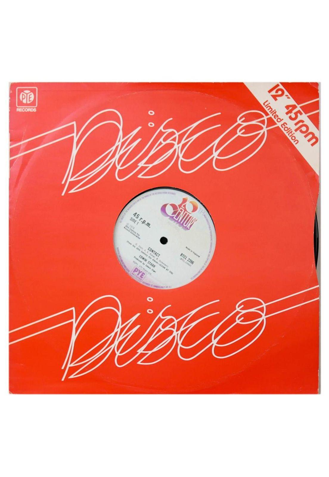 EDWIN STARR - CONTACT | 12" MAXI SINGLE USADO-0