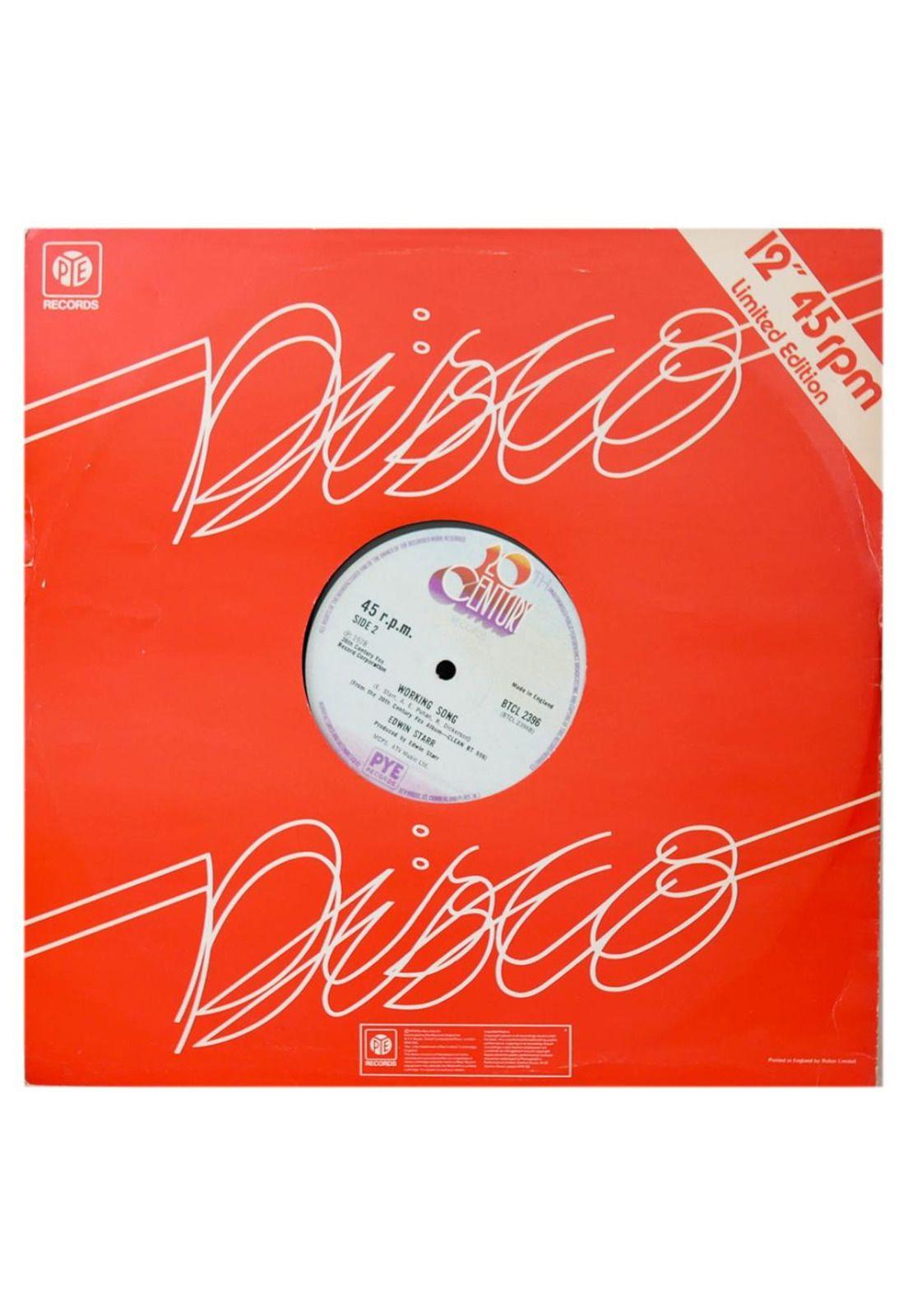 EDWIN STARR - CONTACT | 12" MAXI SINGLE USADO-1