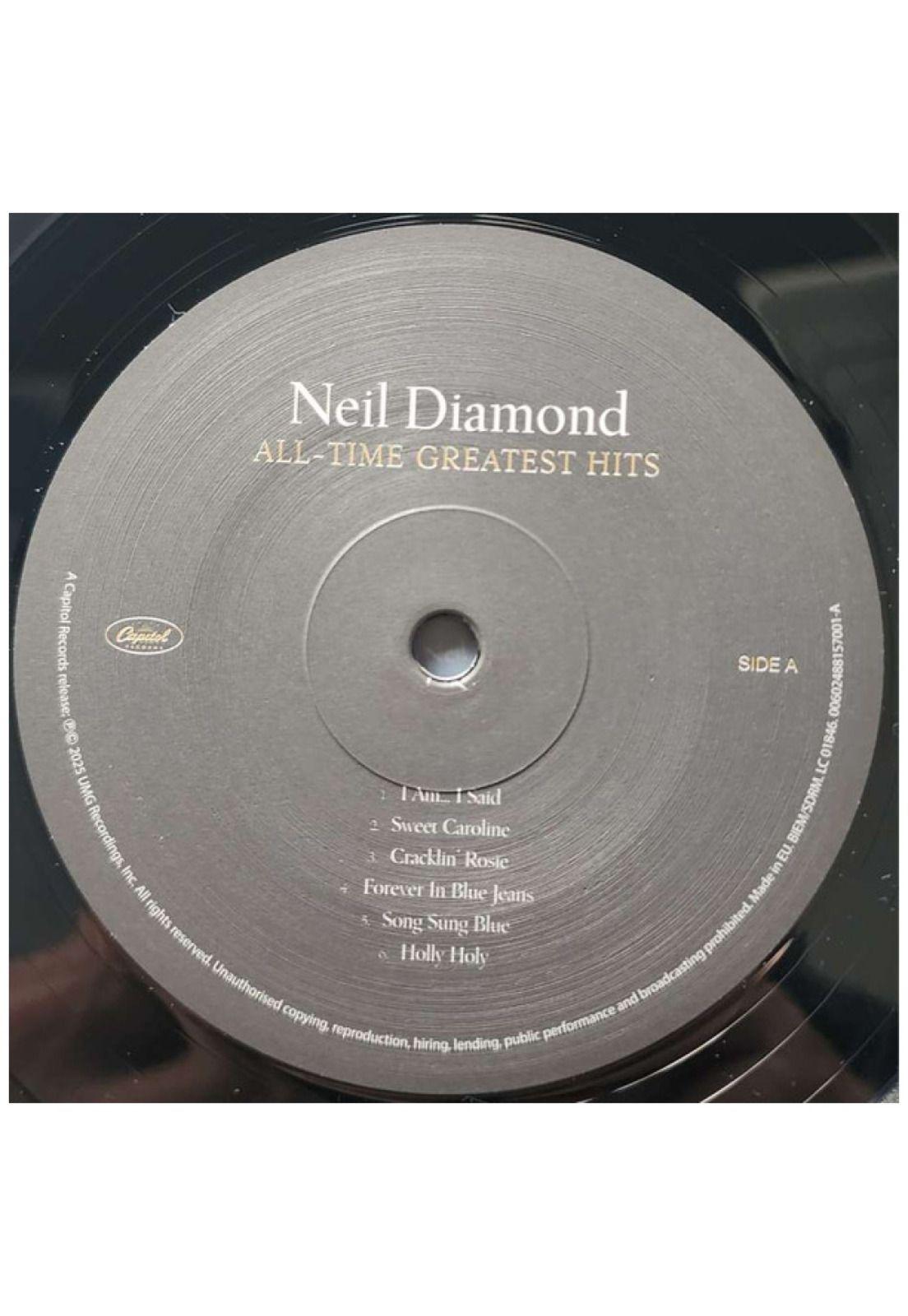 NEIL DIAMOND - ALL TIME GREATEST HITS (2LP) (USA EDITION 2025) | VINILO USADO-2