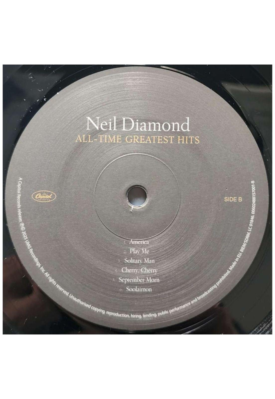 NEIL DIAMOND - ALL TIME GREATEST HITS (2LP) (USA EDITION 2025) | VINILO USADO-3